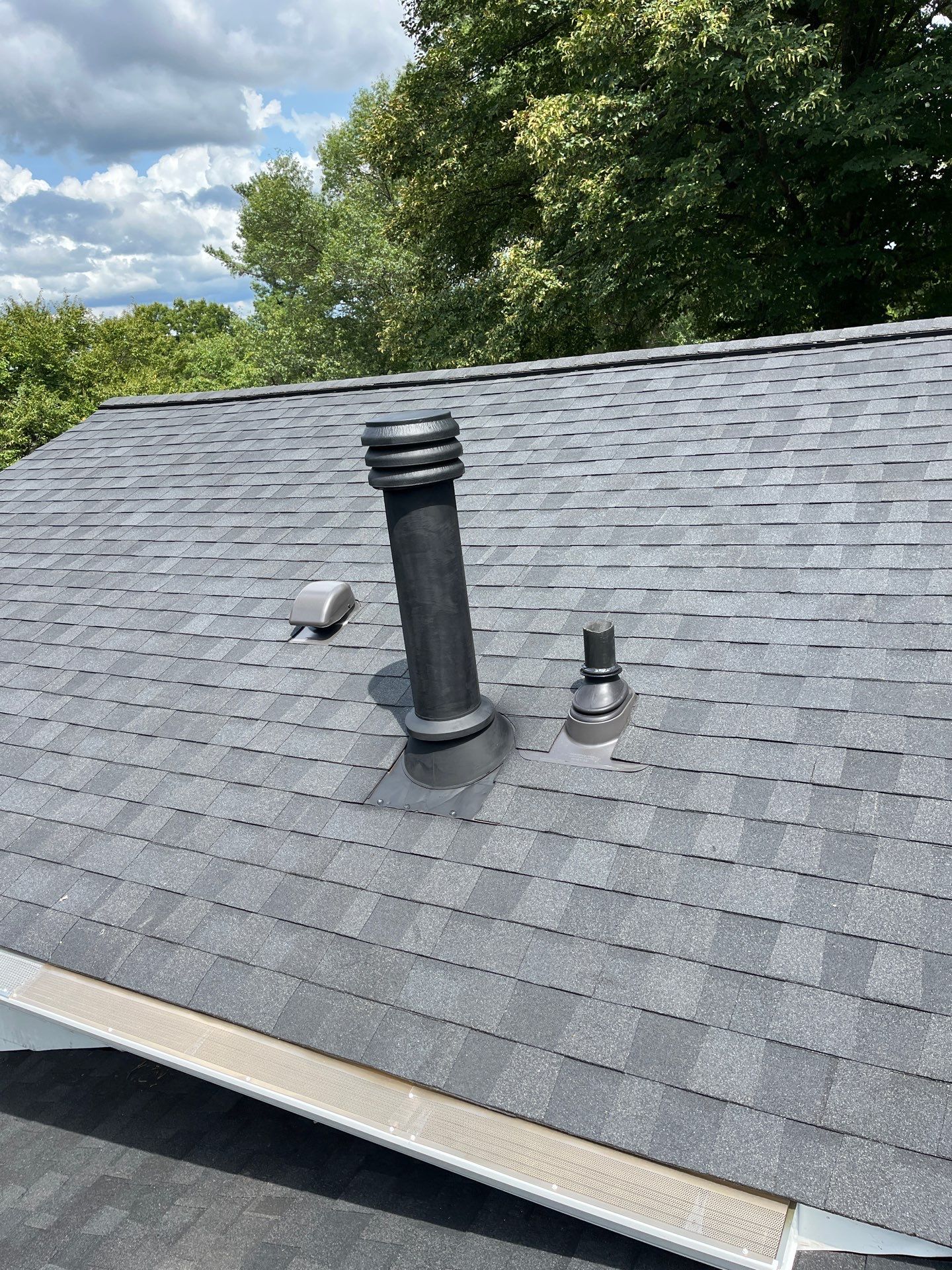 Vienna: Multi-Trade Restoration with CertainTeed Landmark Shingles in Charcoal Black by RM Banning, Inc.