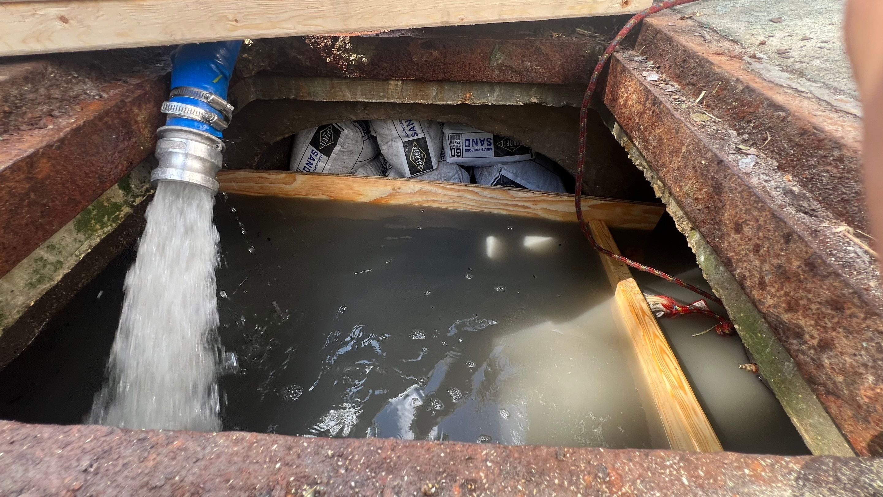 Condo Parking Garage Cleanup and Stormwater System Maintenance by APS Power & Water
