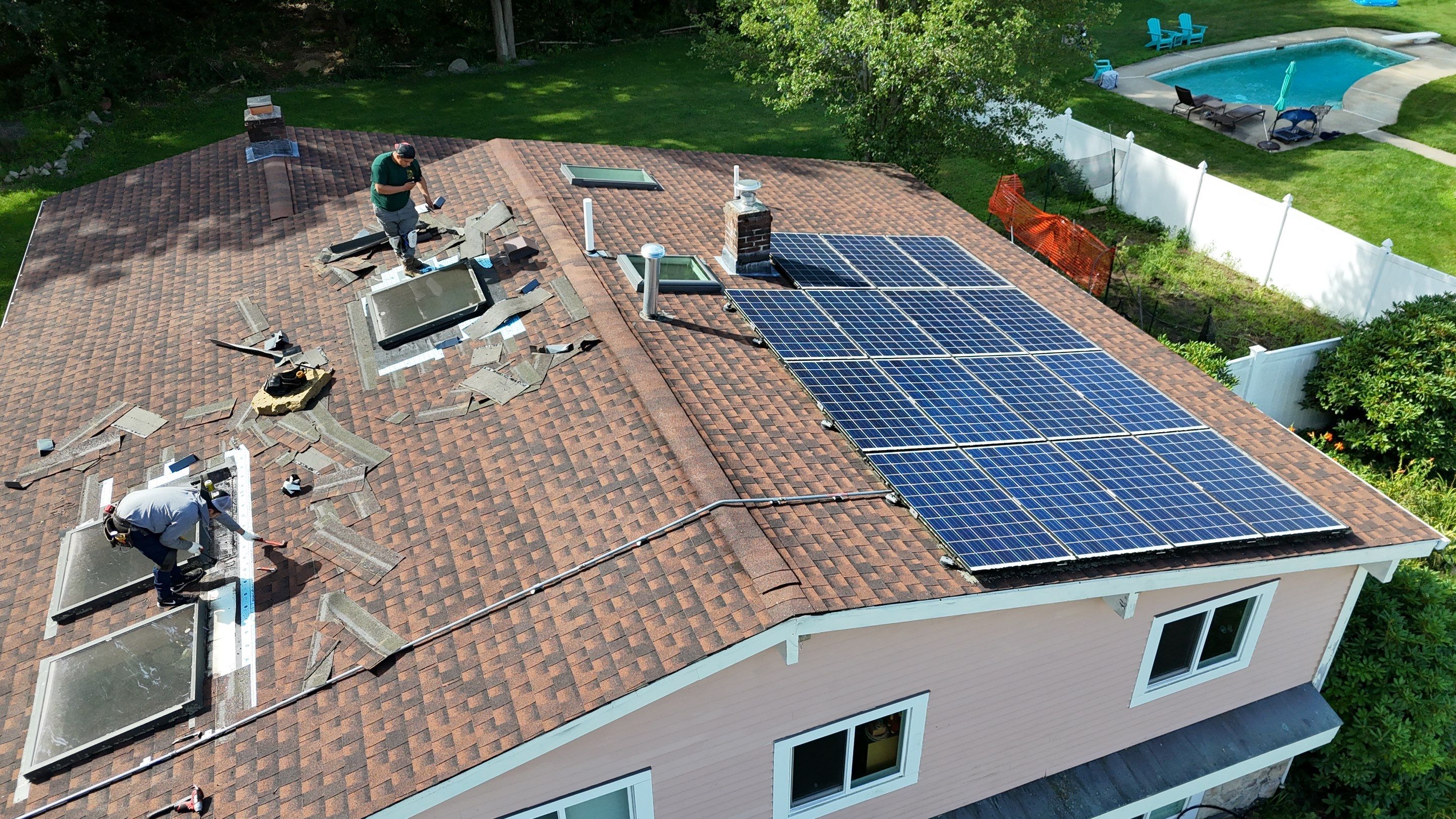 Skylight Replacement & Chimney Repair by Mighty Dog Roofing of Greater Middlesex County
