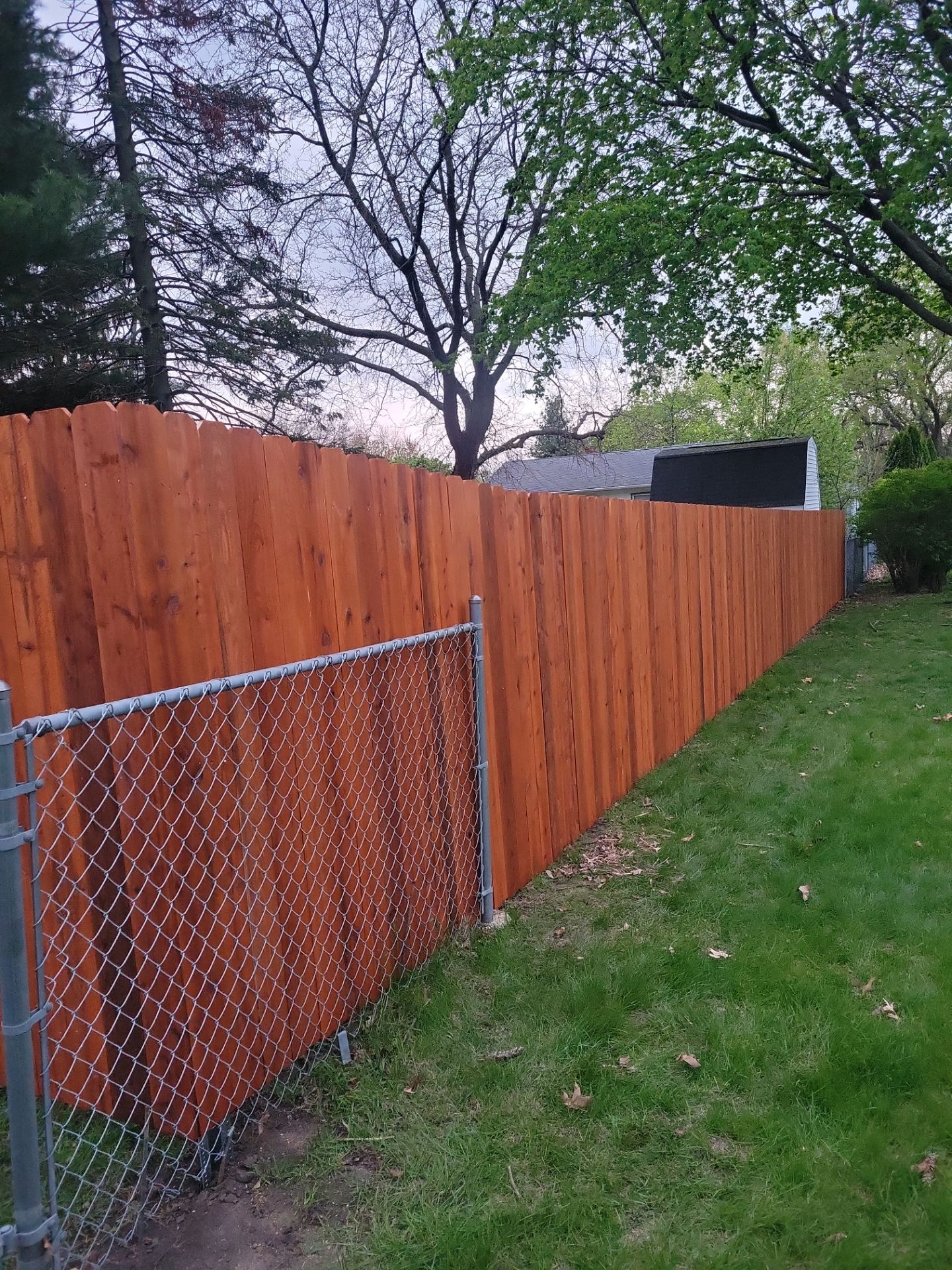 Project in Cedar Falls by Perfect Picket Fence and Stain