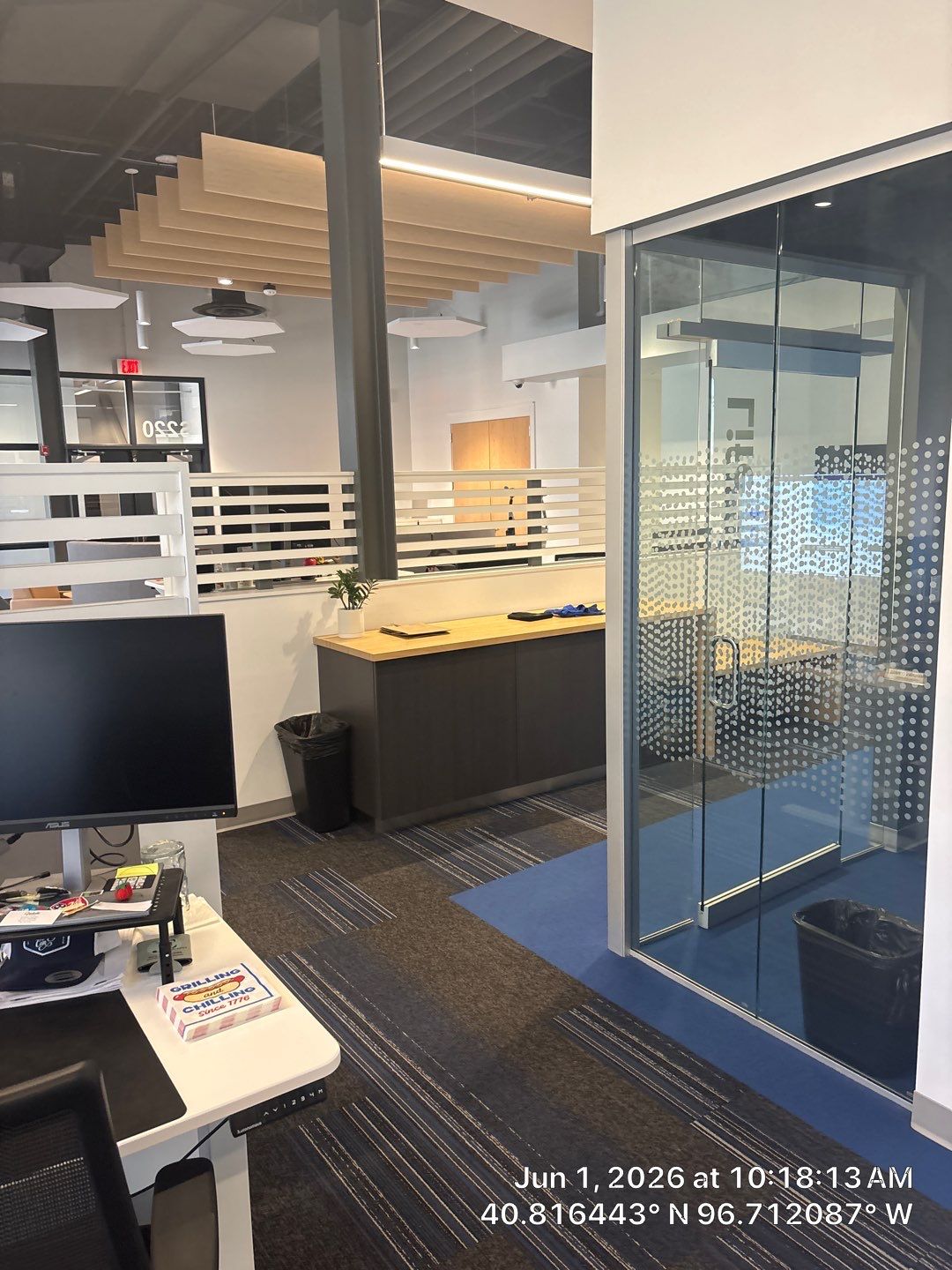 Modern Commercial Office Renovation with Glass Partitions in Lincoln by CompanyCam Sales Demo