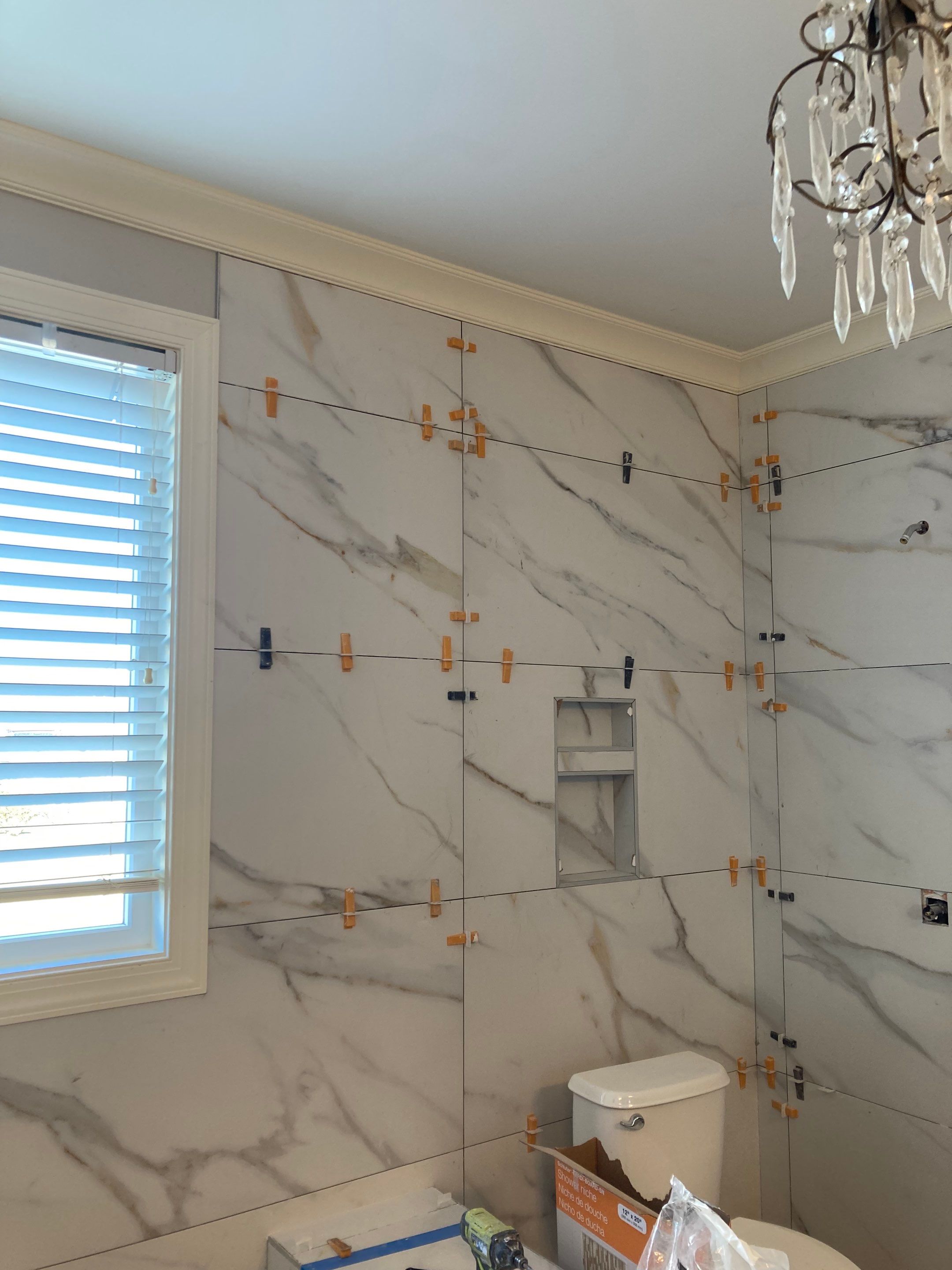 Tile Bath Remodel by Footprints Floors of Nashville