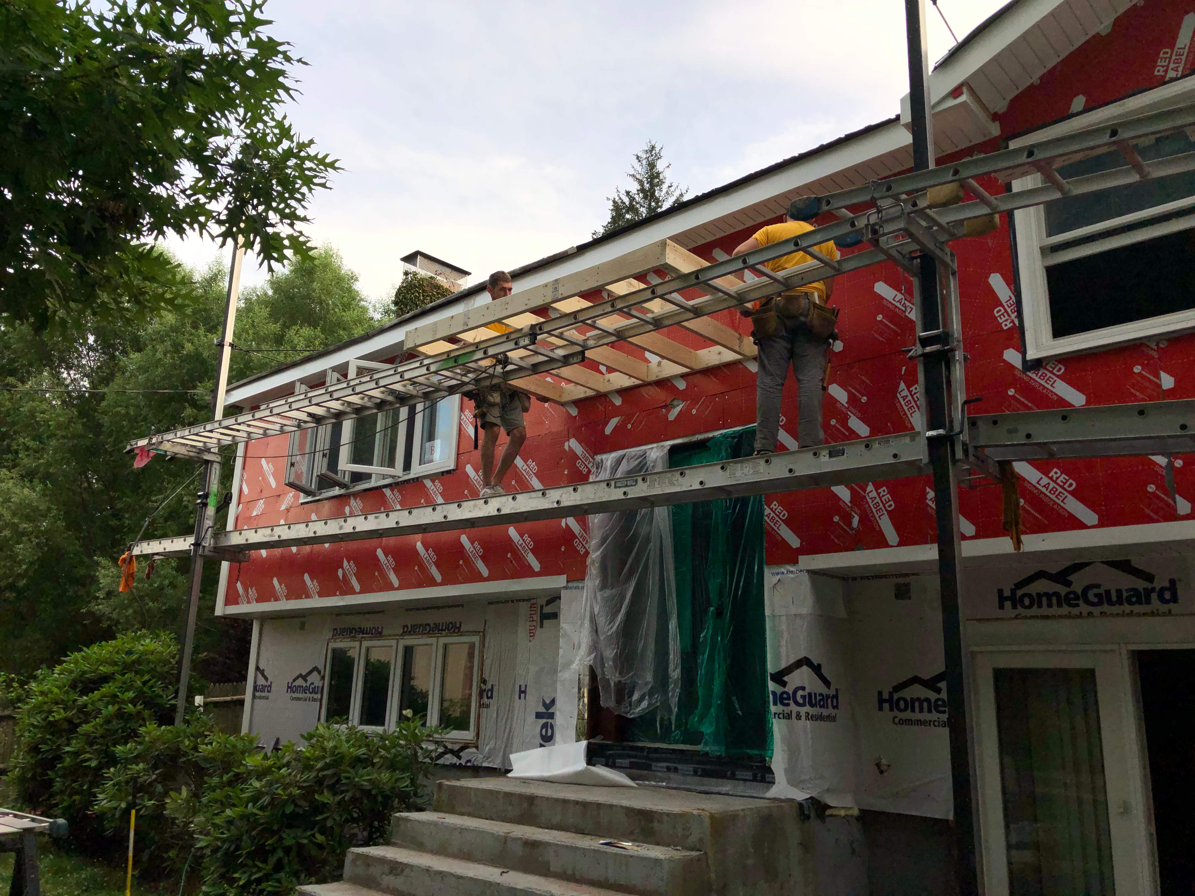 Siding Installation using James Hardie by UBrothers Construction