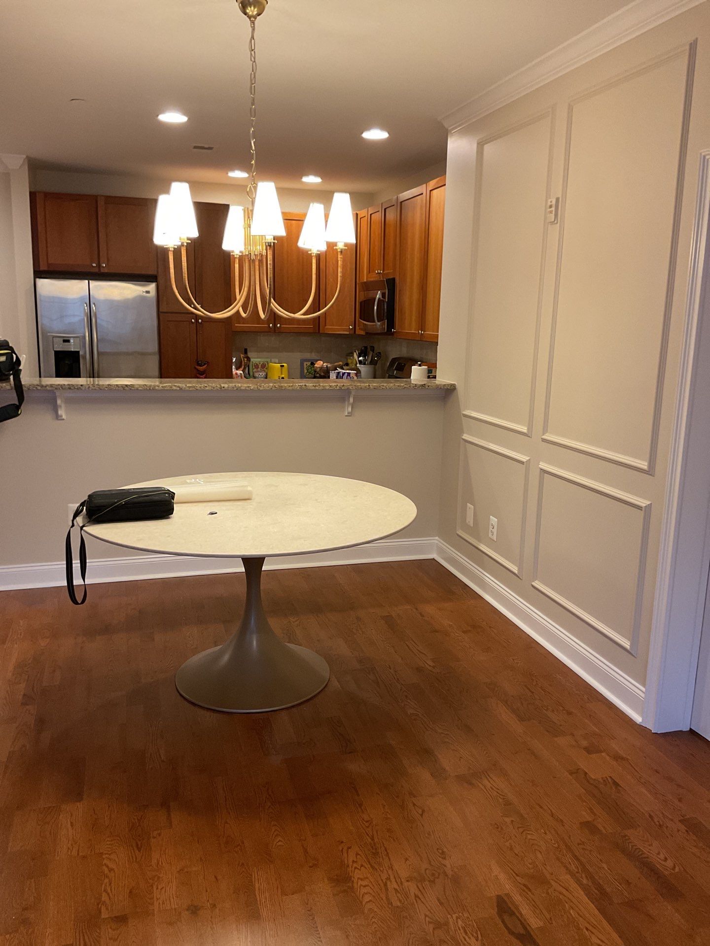 A Bright, Seamless Living Room and Kitchen Refresh by Groovy Hues