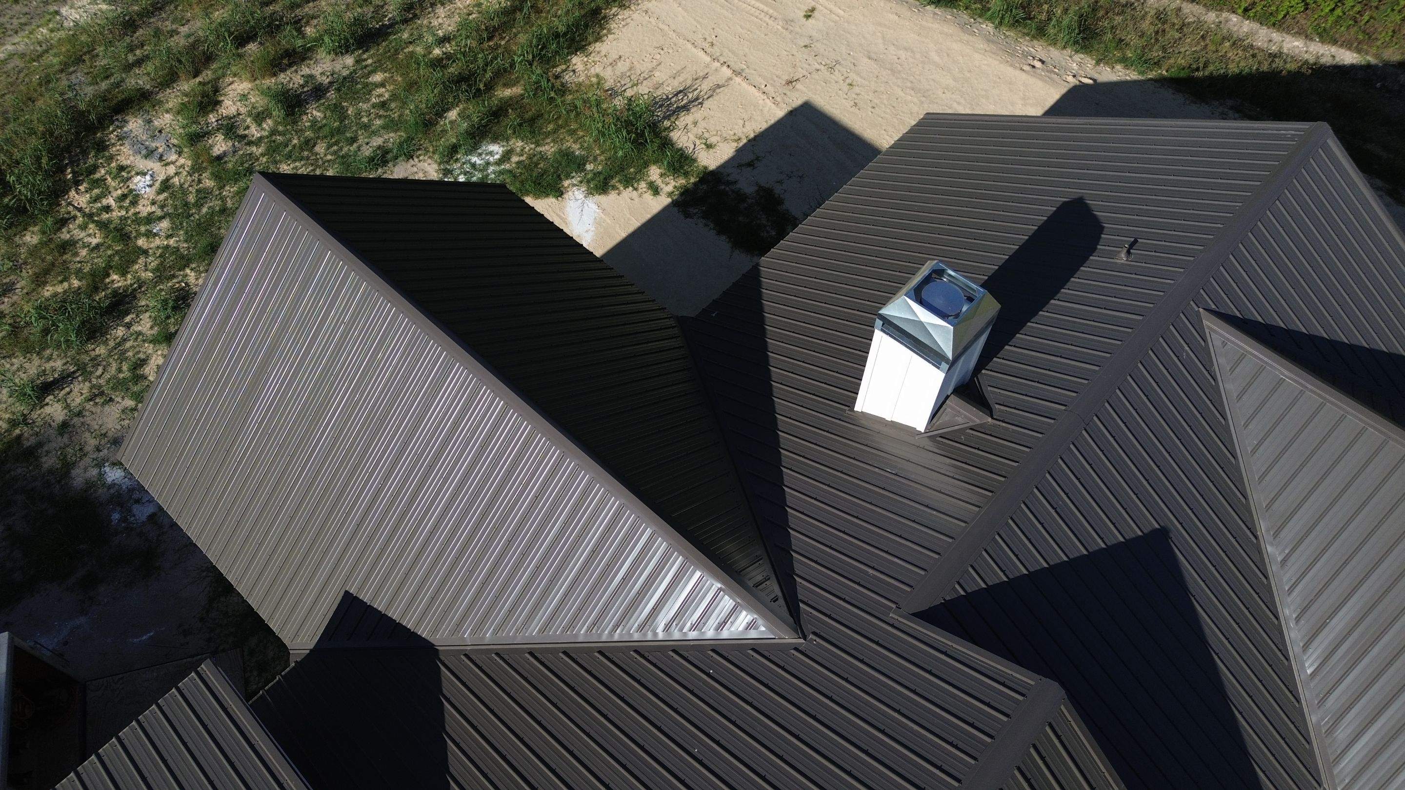Metal Roof on New Construction in Gainesville, FL by Brehm Roofing