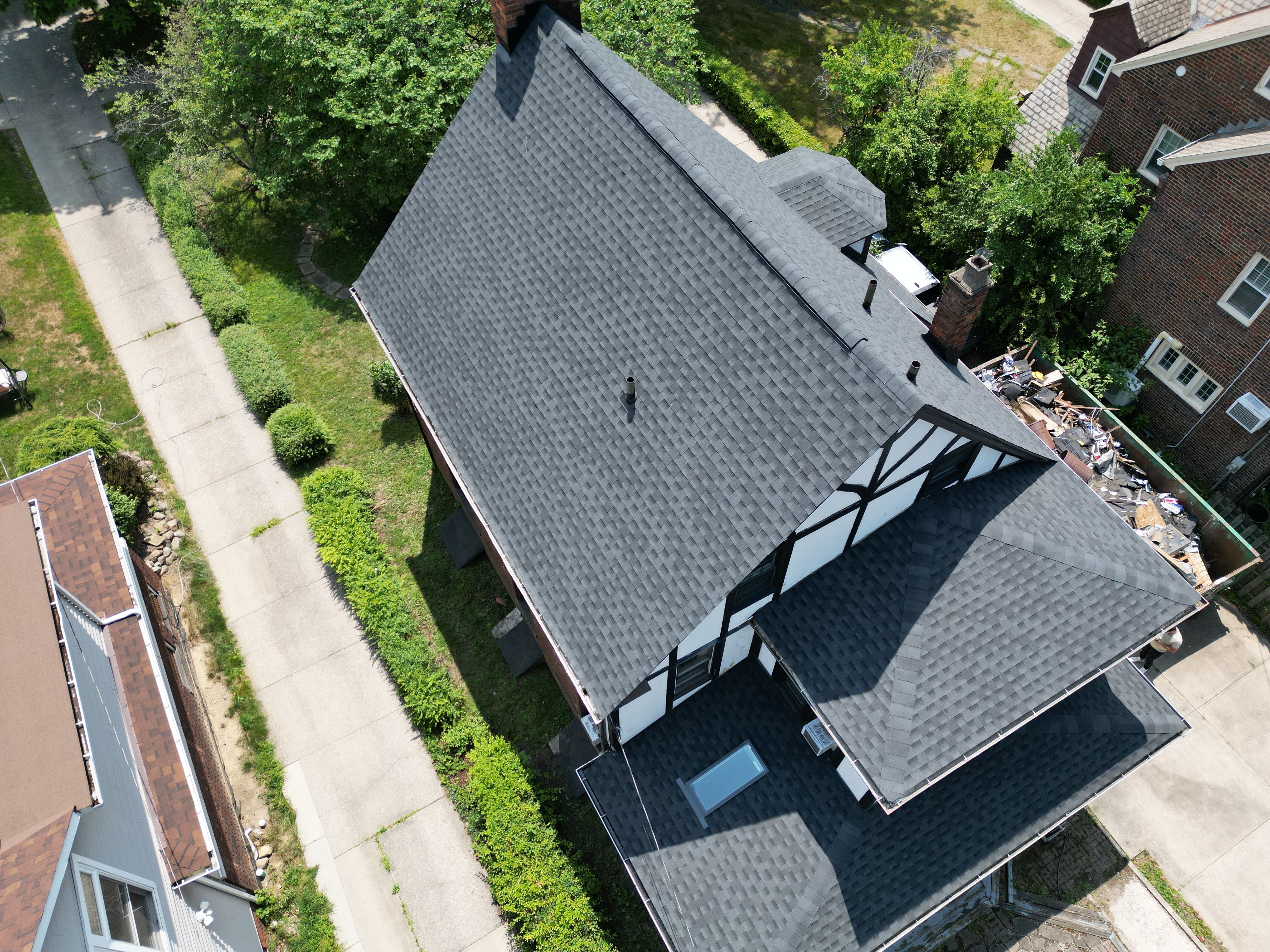 Cleveland Heights Historic Home Roof Replacement by Atlas Roofing & Restoration