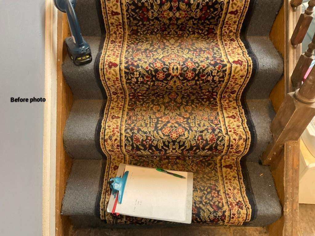 New basement steps by Alpha Design Services