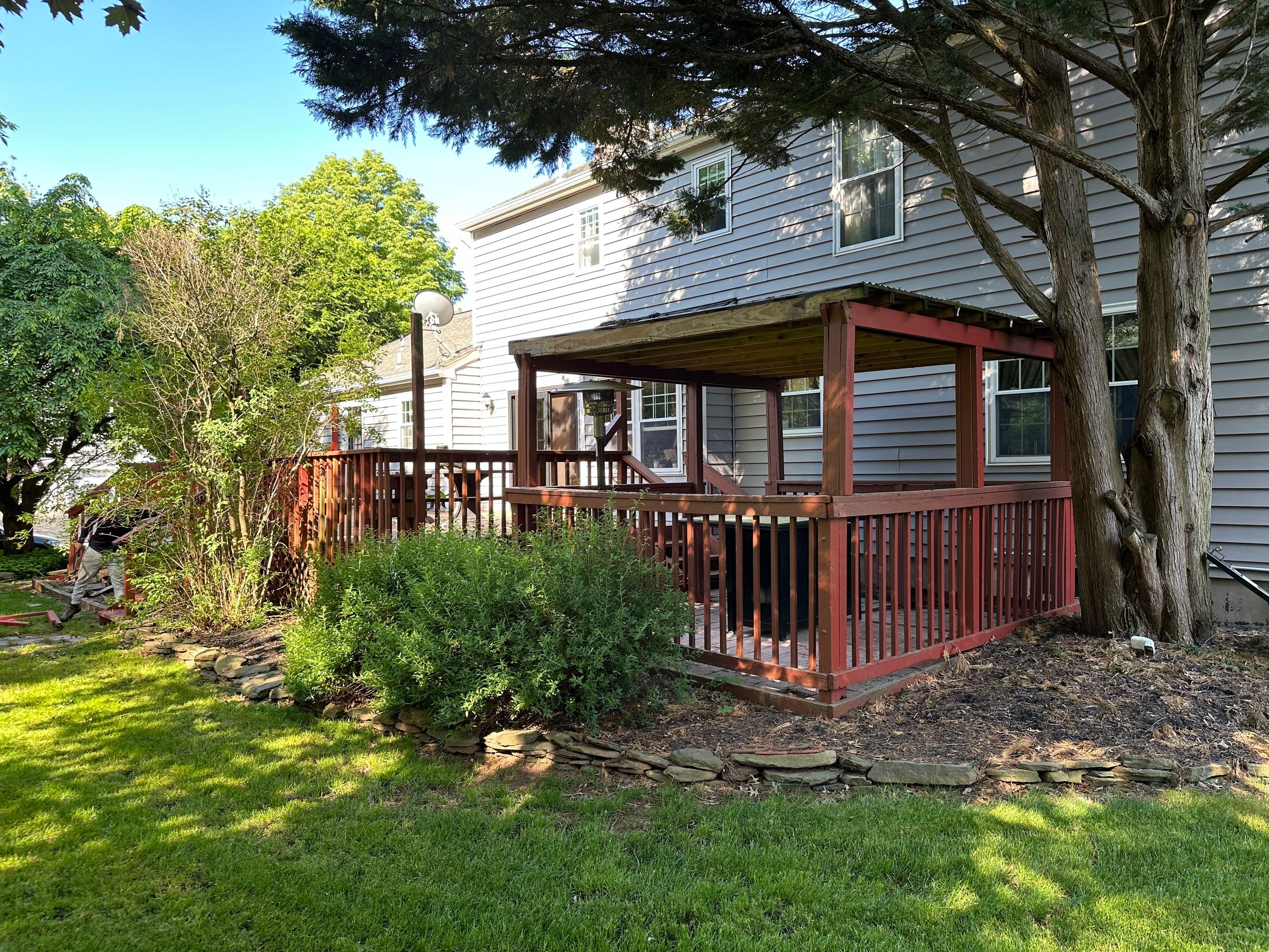 Deck resurface in Flemington by deck guardian