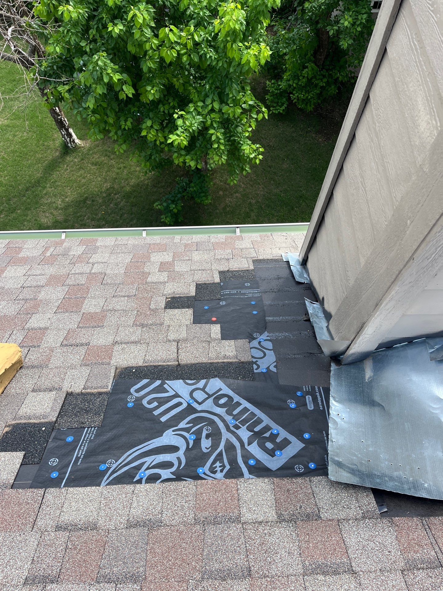 Leak Repair (around chimney) by Berry Good Roofing 