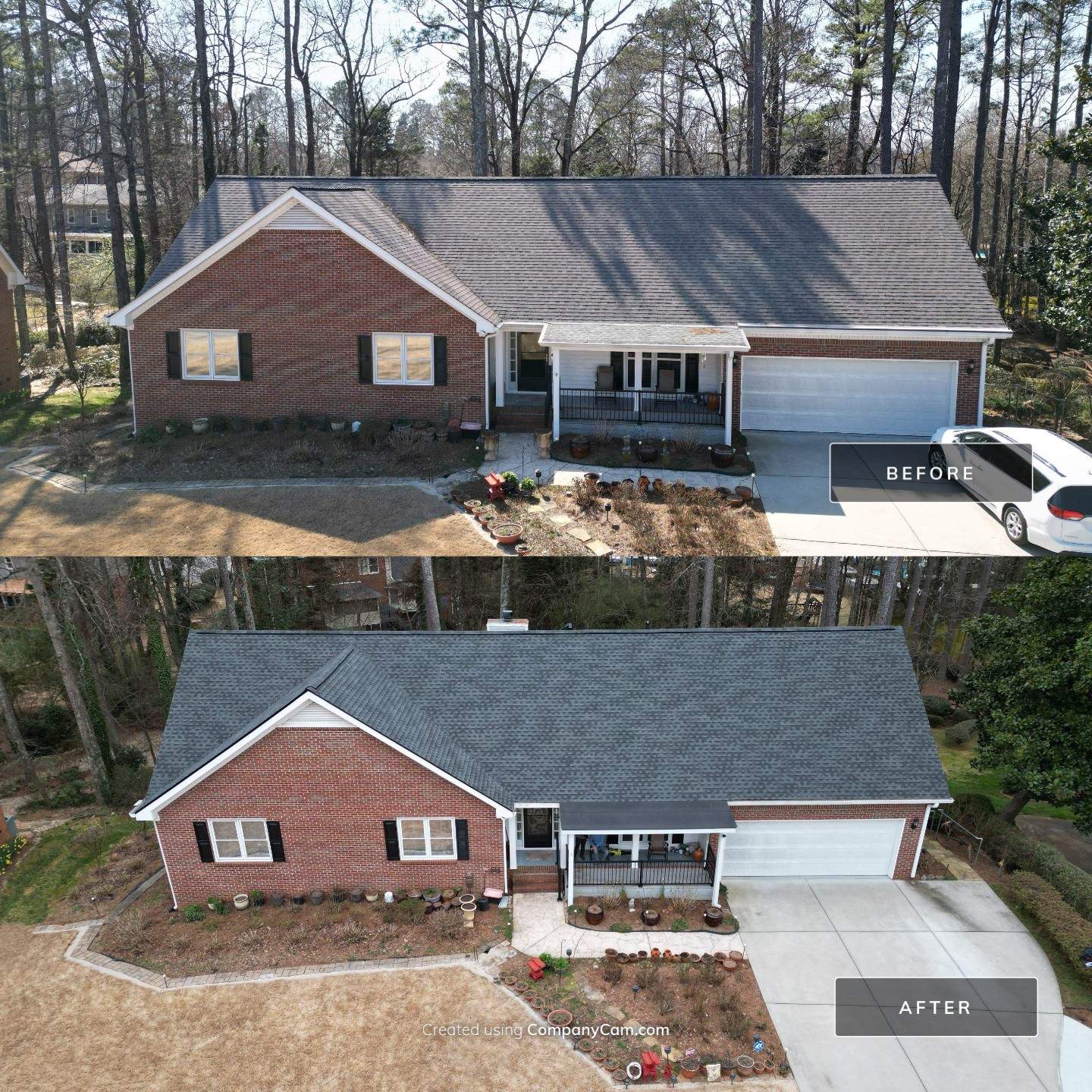 Roof Replacement Gutters & Downspouts by Deerfield Roofing LLC