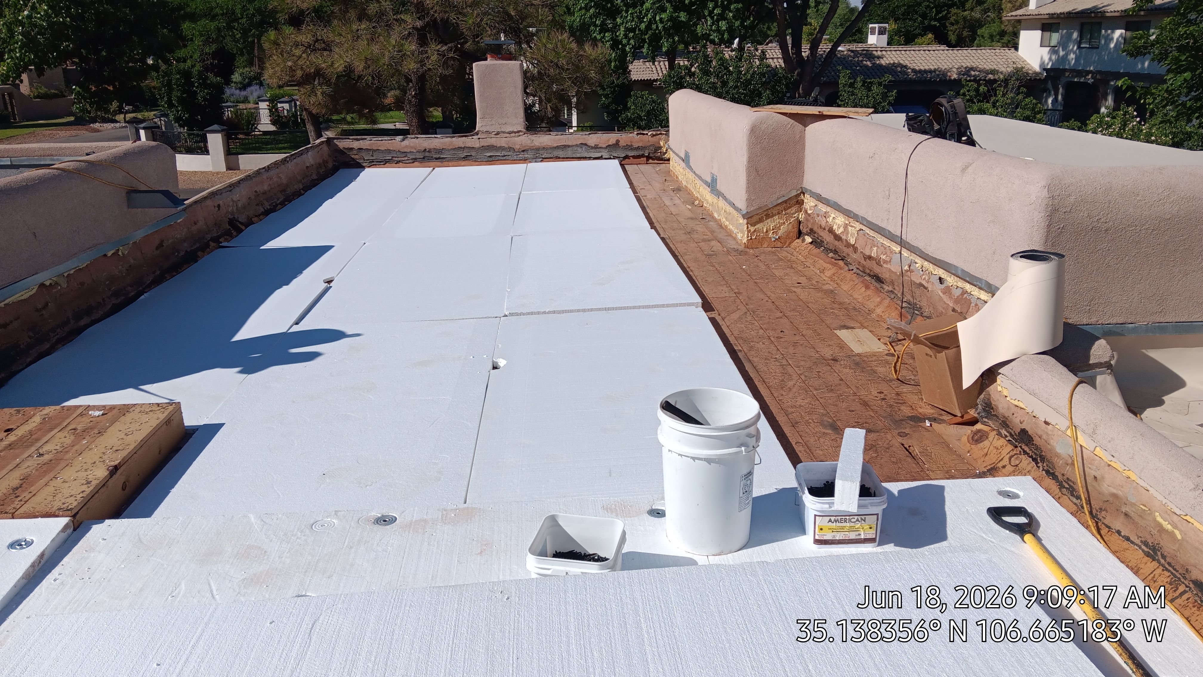 TPO Membrane Roof Replacement for Los Ranchos De Albuquerque Residence by Doyle Roof Masters Inc
