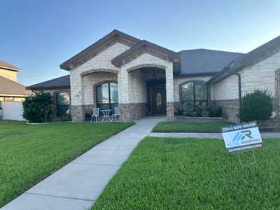 Residential Roof Replacement using GAF HDZ - Weathered Wood