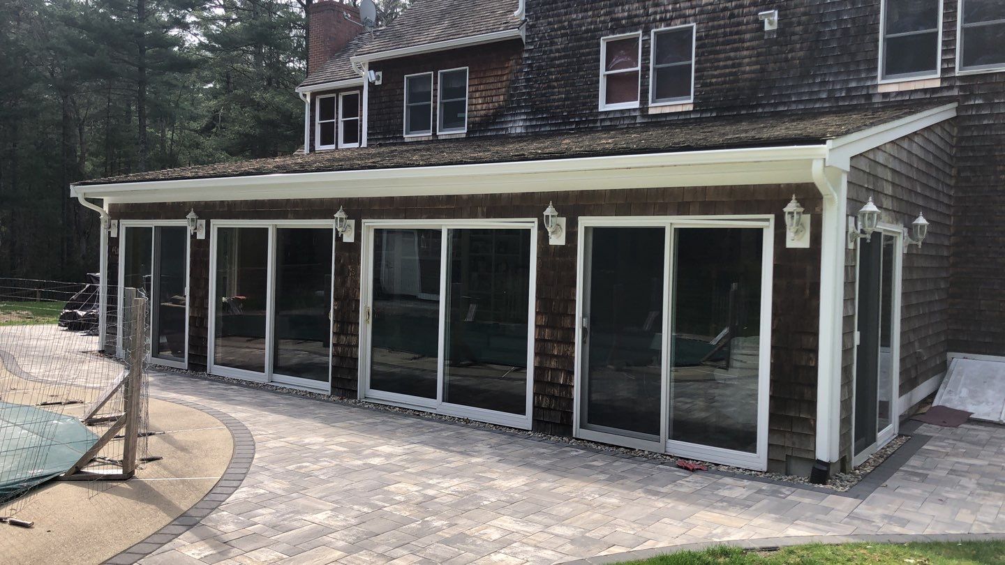 Gutter Installation using 5" Leaf Relief K-Style Aluminum Gutter by Gutter Pro Enterprises