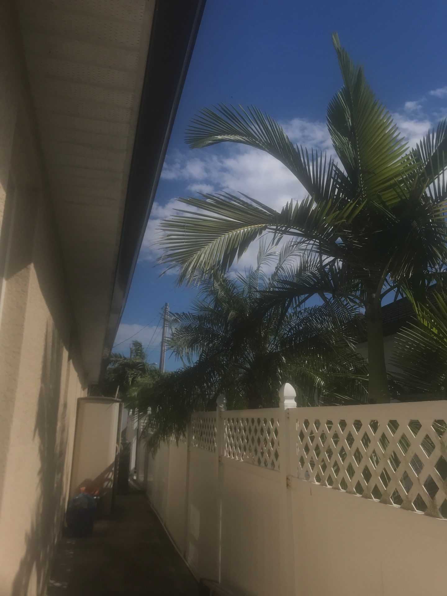 Brown Seamless Gutters Installation in Cape Coral FL by Gutter Professors