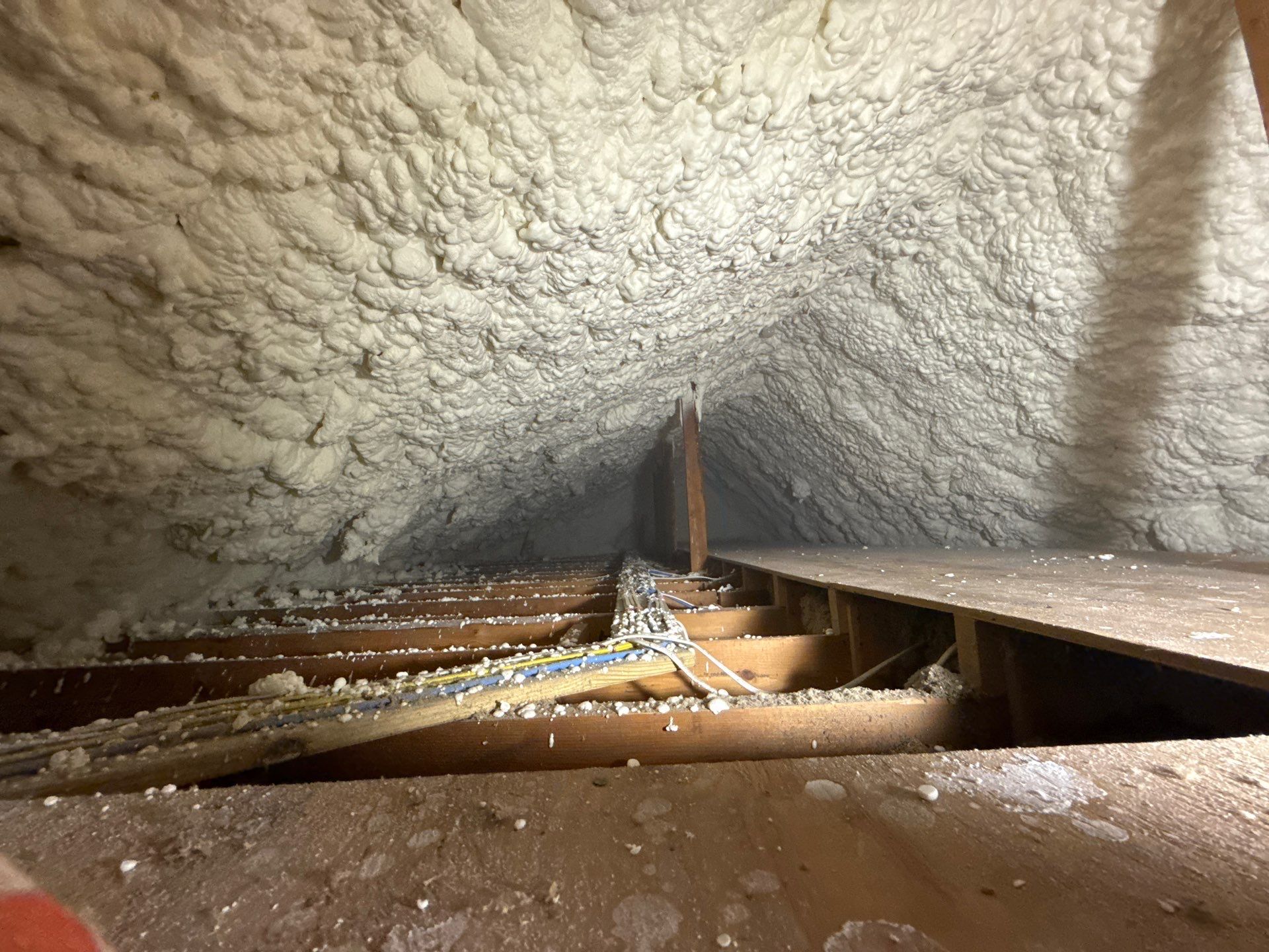 Project in Berkeley Springs by HomeGuard Foam and Foundation