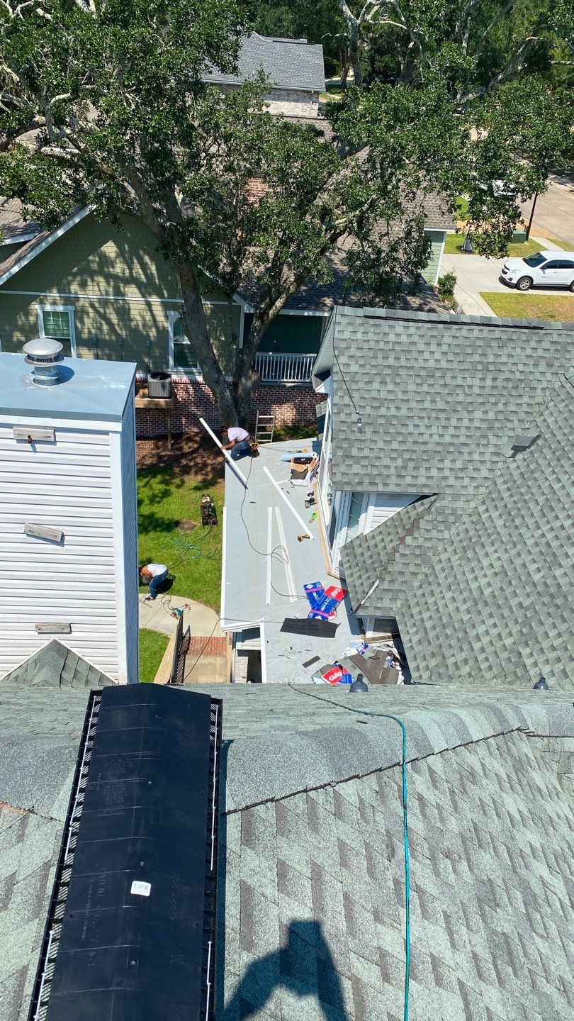 Residential Roofing Installation using Roof Replacement by American Roofing & Construction LLC