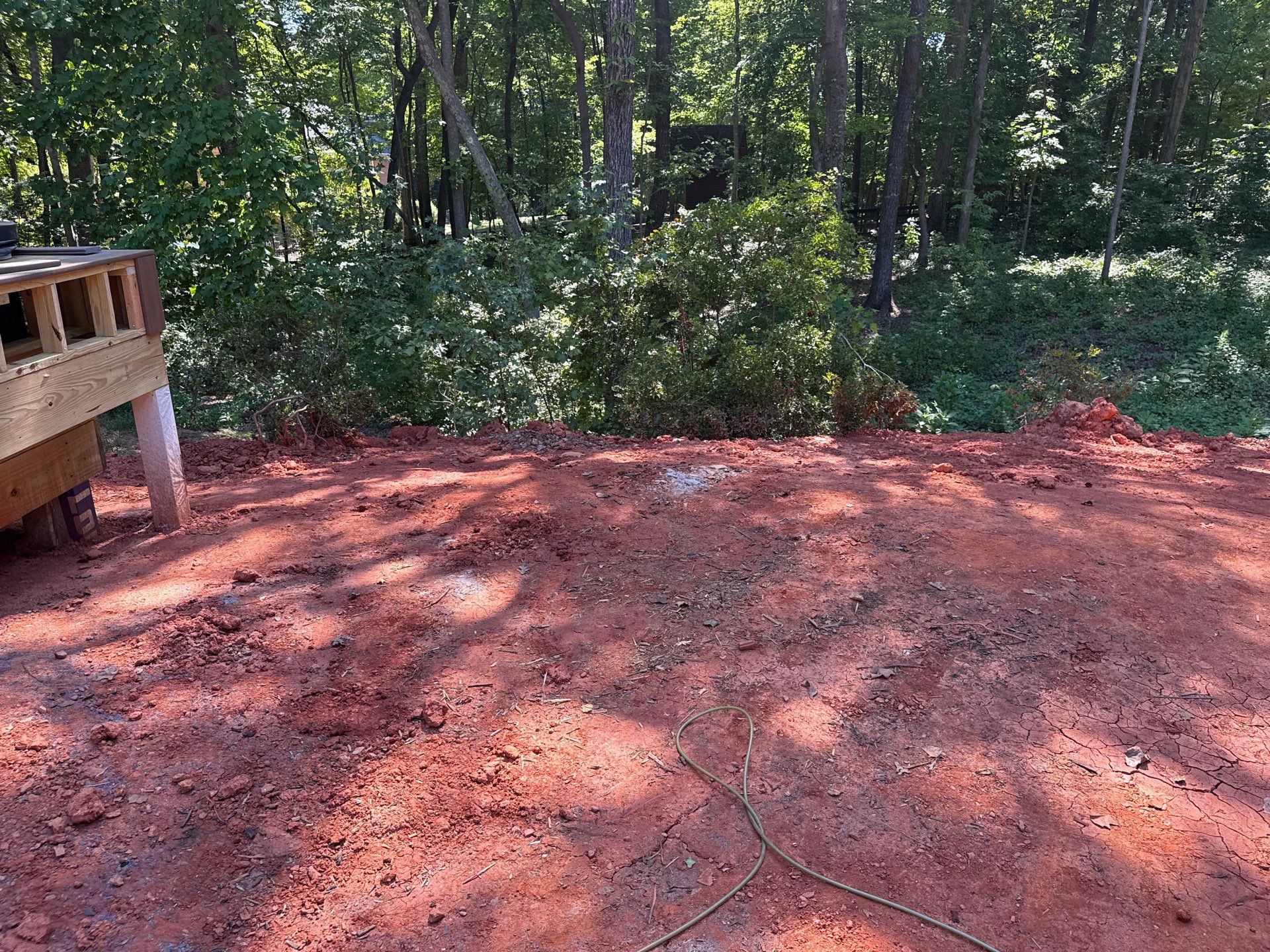 Project in Waxhaw by Badger Hauling