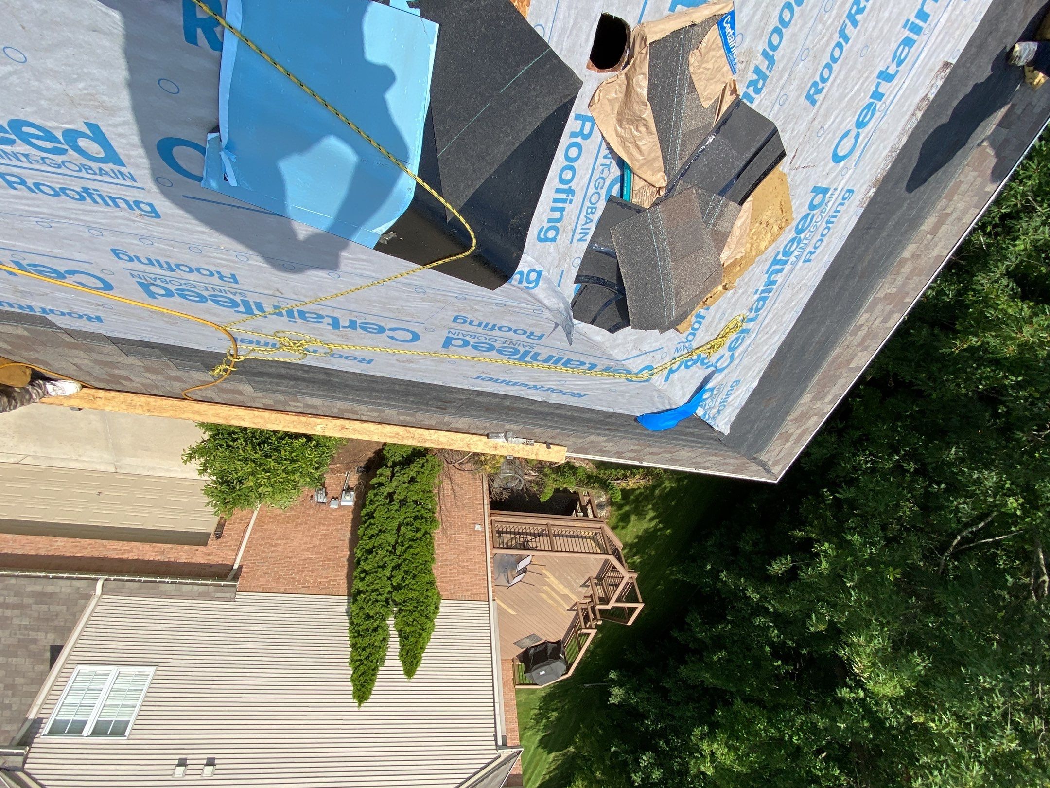 Roof Replacement using CertainTeed Landmark by 180 Contractors