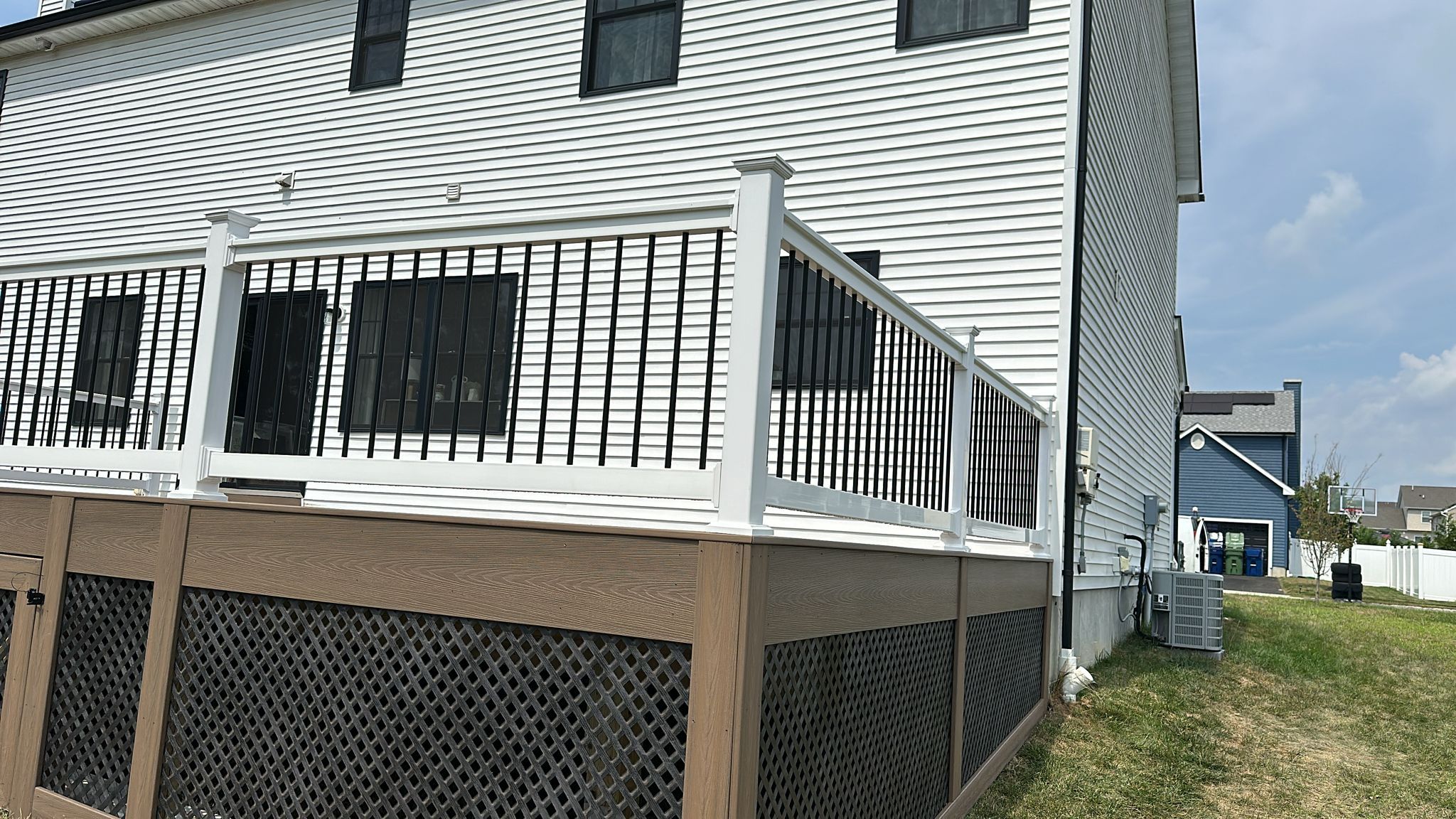 new deck in wall nj by deck guardian