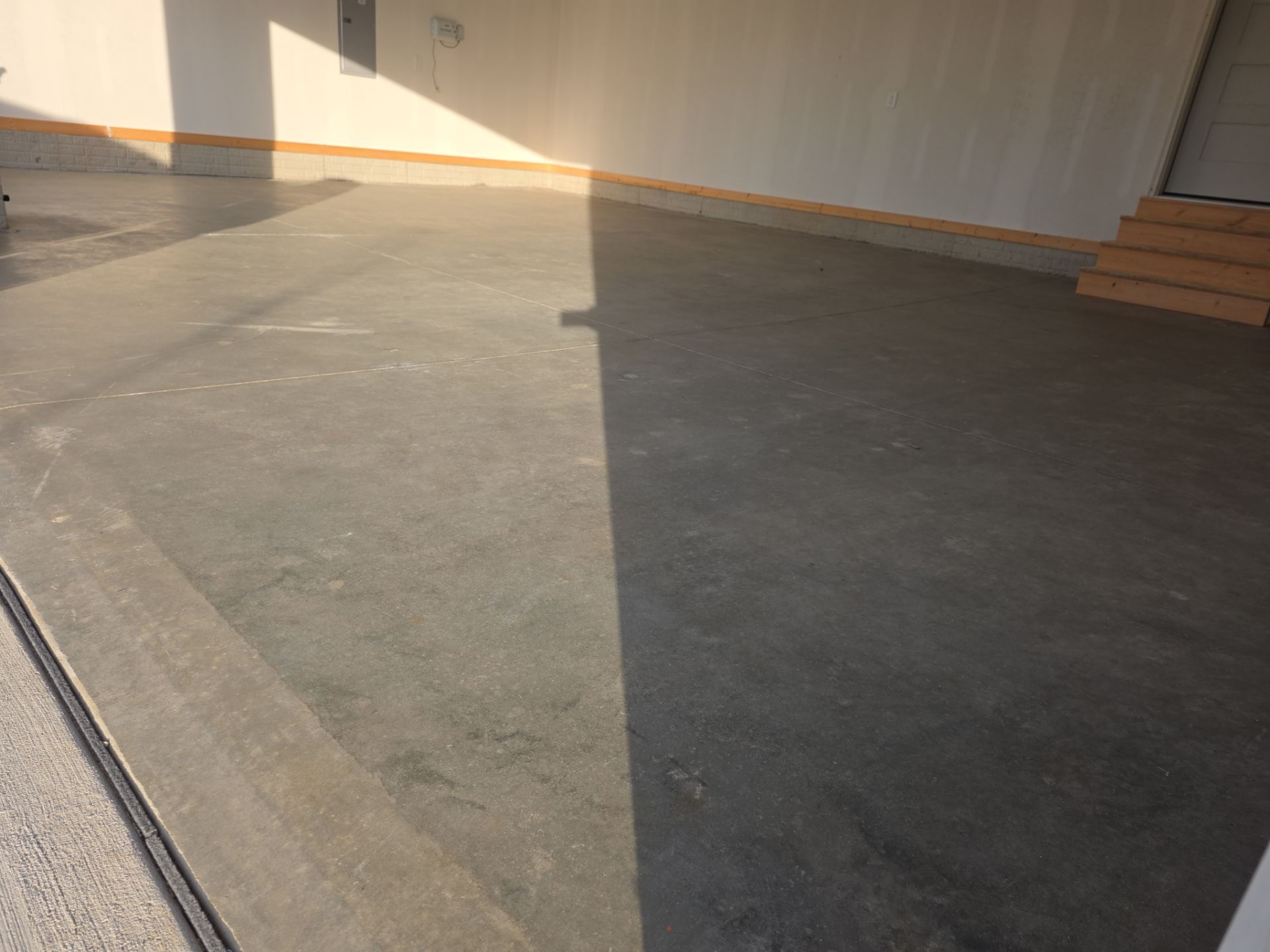 Garage Transformation with Wombat Flake! by Revival Concrete Coatings