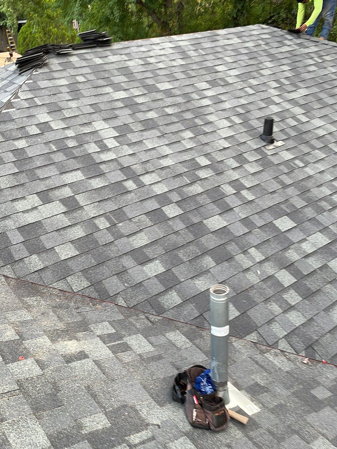Residential Roofing Installation using Owen's Corning Duration (Lifetime) Shingles by Roof Repair Company