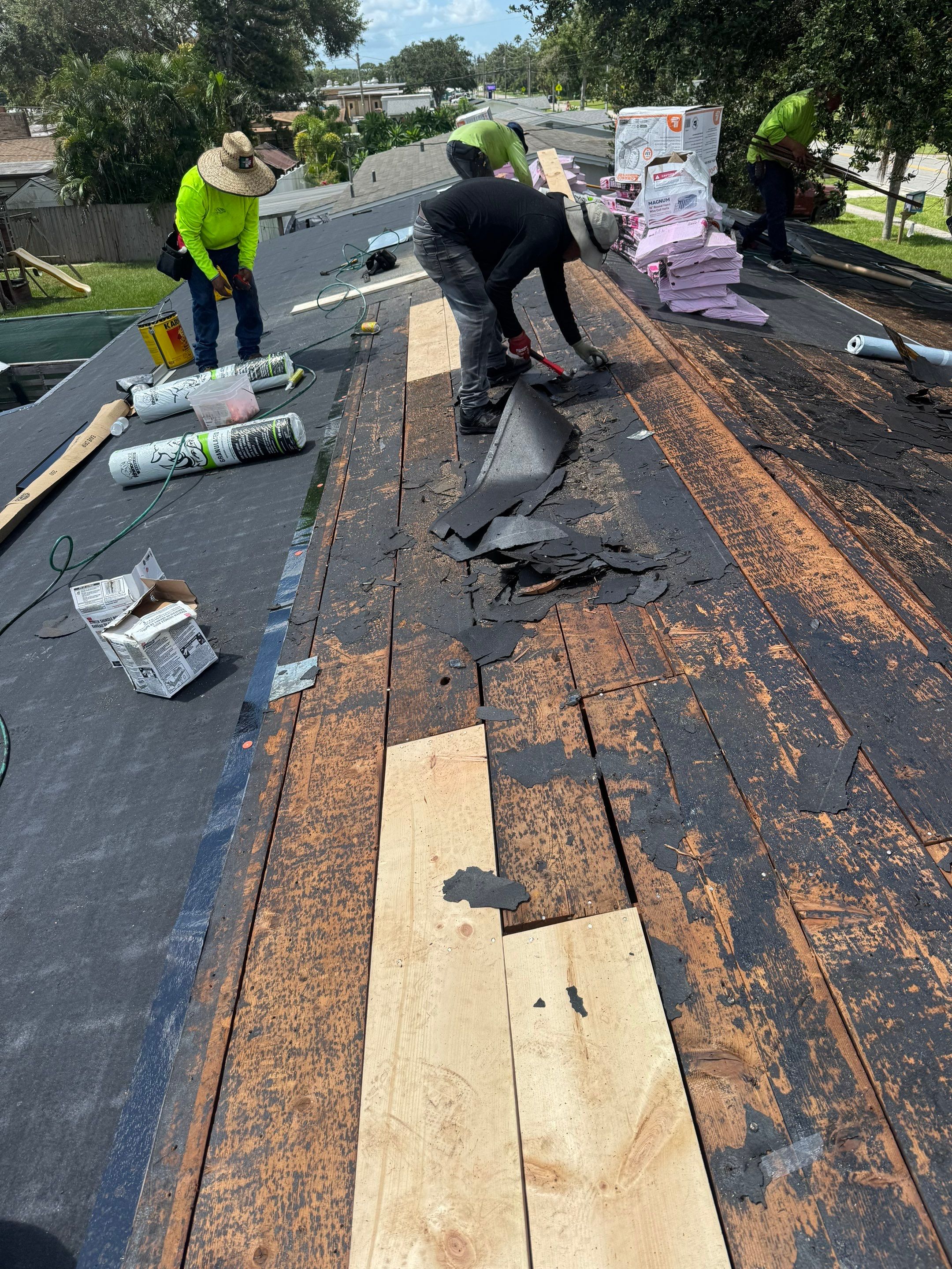 Project in Pinellas Park 33782 by Mitchell Roofing Company LLC