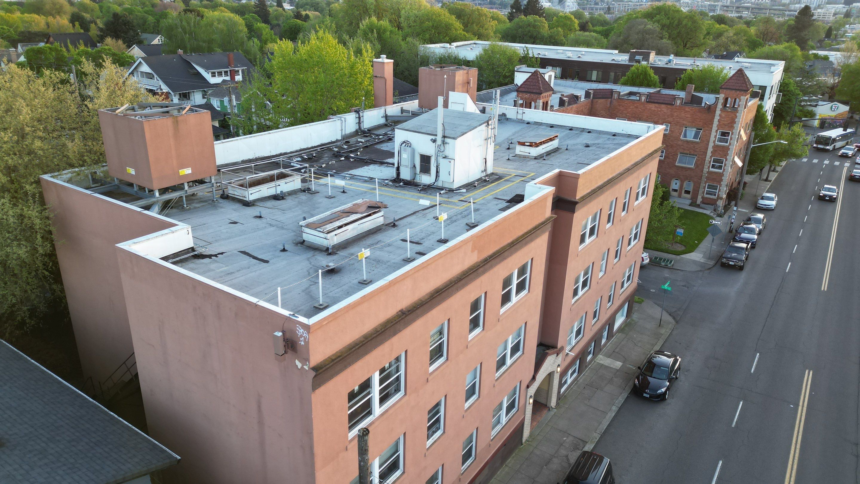 Commercial Roofing Installation using TPO by Vitan Construction LLC 