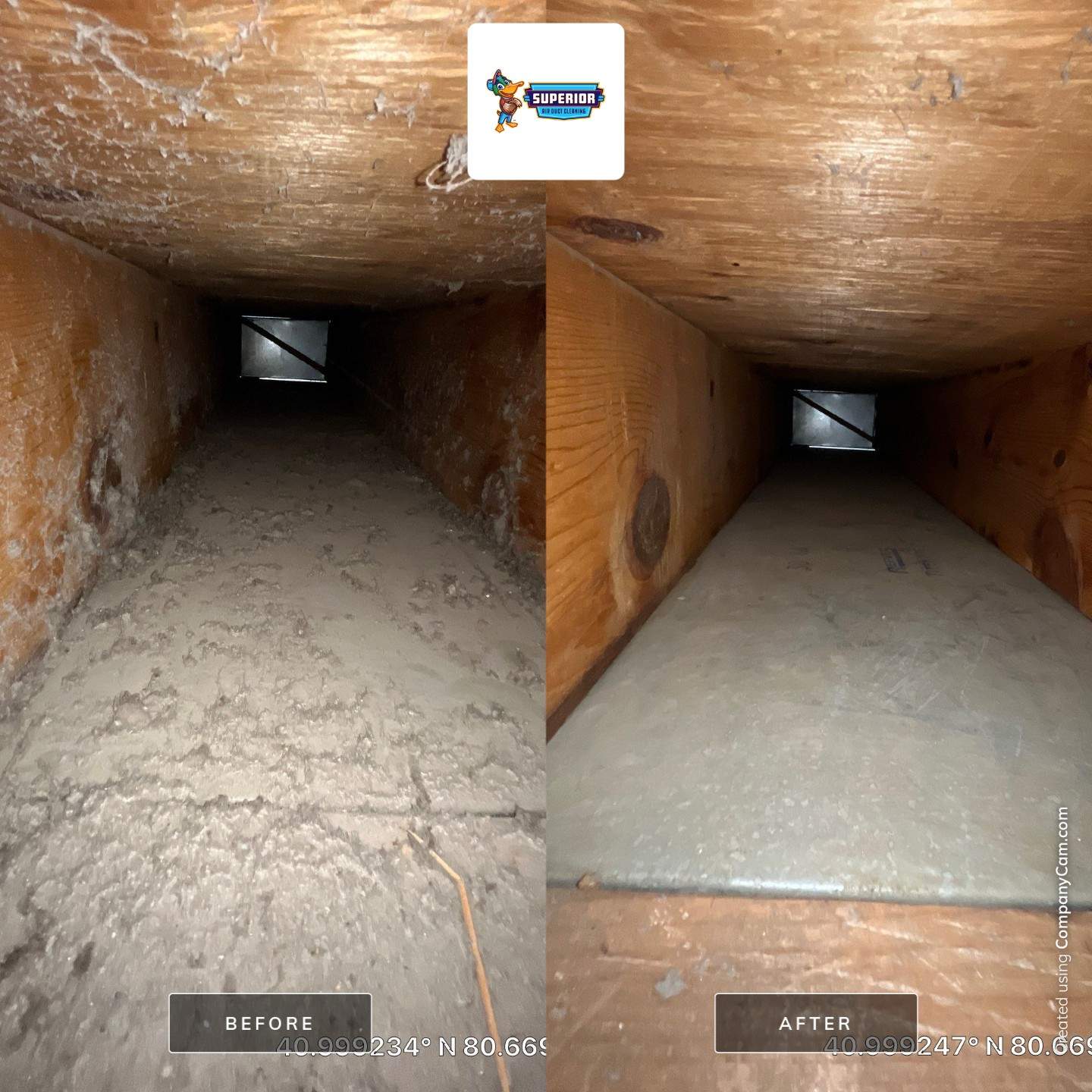Air Duct Cleaning With a Vacuum Truck in Youngstown, OH by Superior Air Duct Cleaning