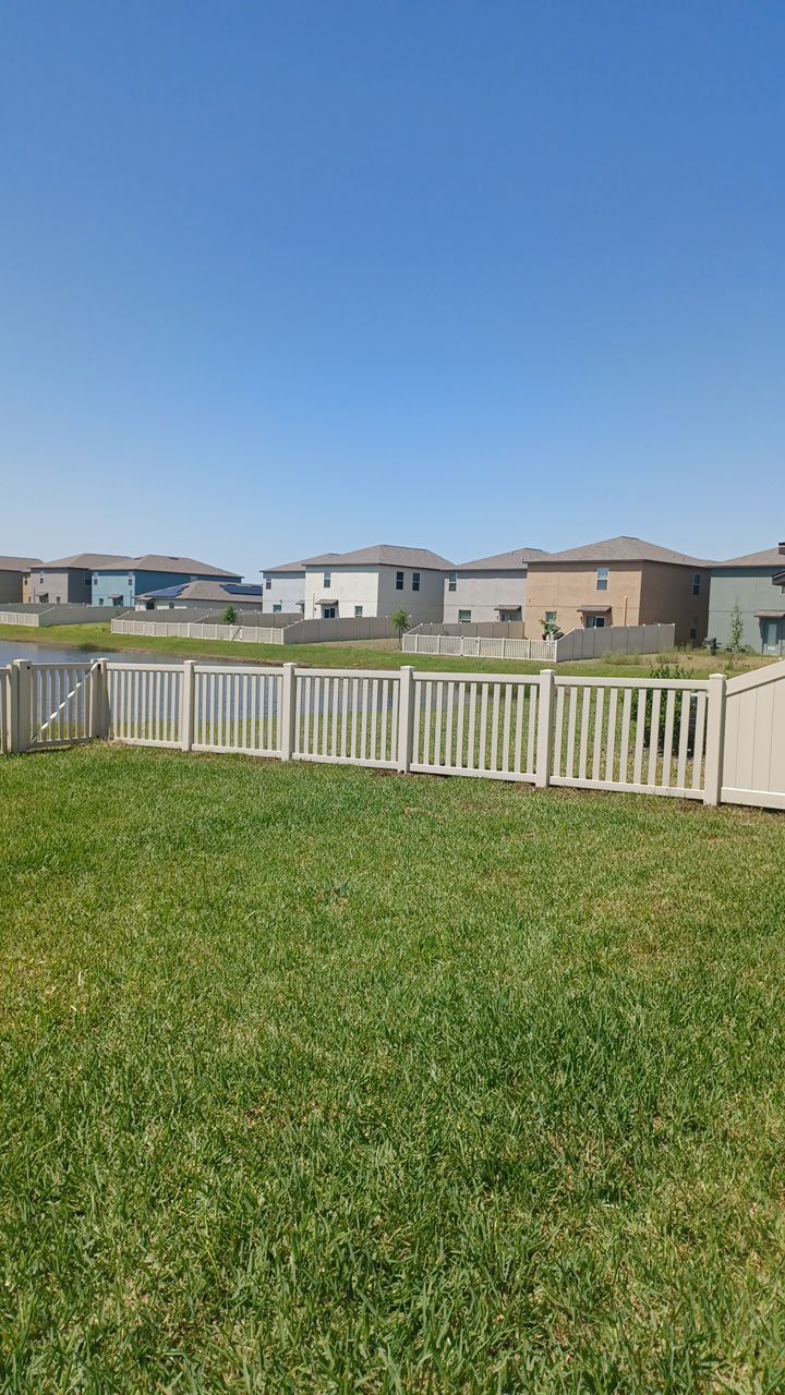 Sun City 6 ft. Tall Tan Vinyl Privacy Fence by Asap fence and gates, LLC