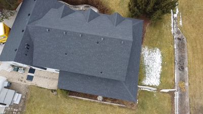 Big Style in Mission Pointe – New Roof with DecoRidge & Onyx Black Finish