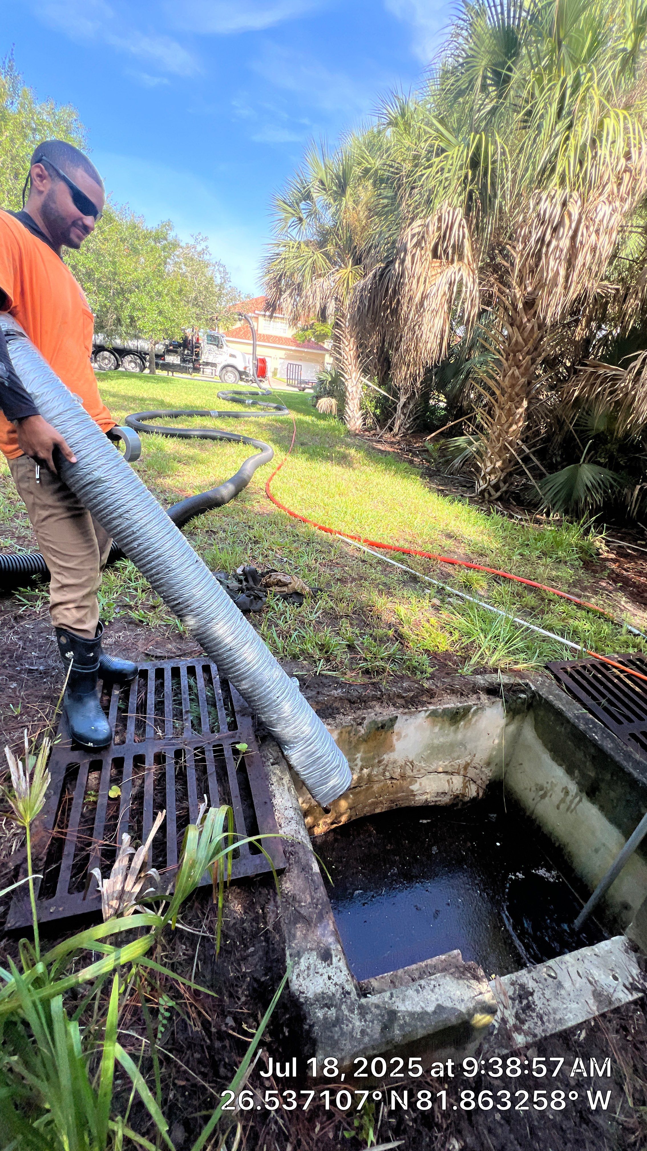 Ft. Myers Community Stormwater System Maintenance by APS Power & Water