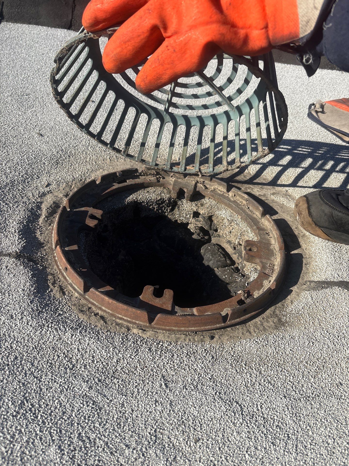 Flat Roof Cleaning | Melville, NY  🏢❄️🚁   by Above All Gutters 