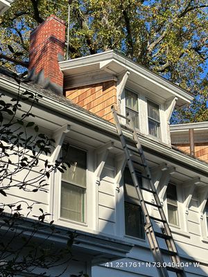 Siding Repair using Wood Shake