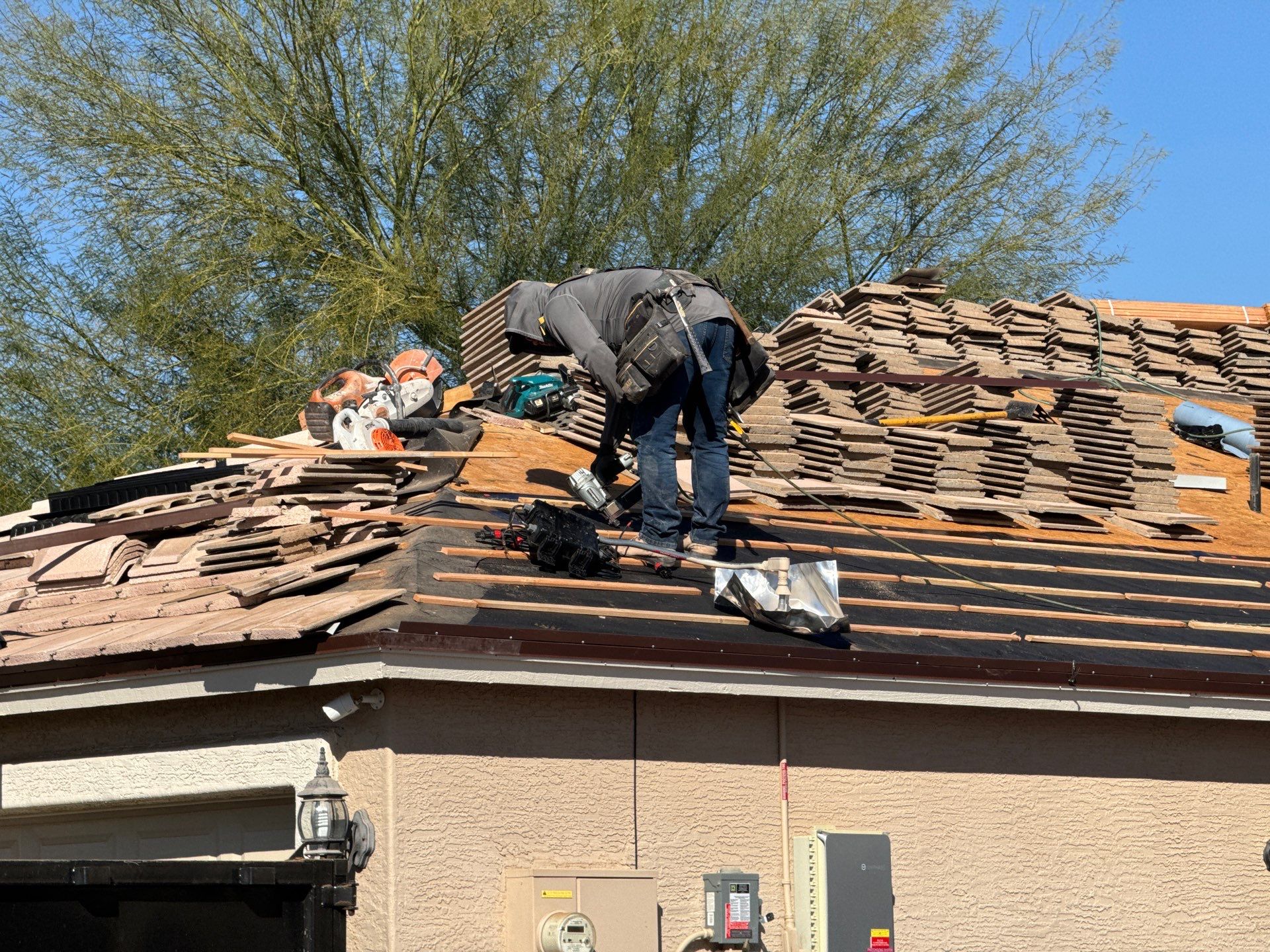 Desert Tan Concrete Tile by Reimagine Roofing