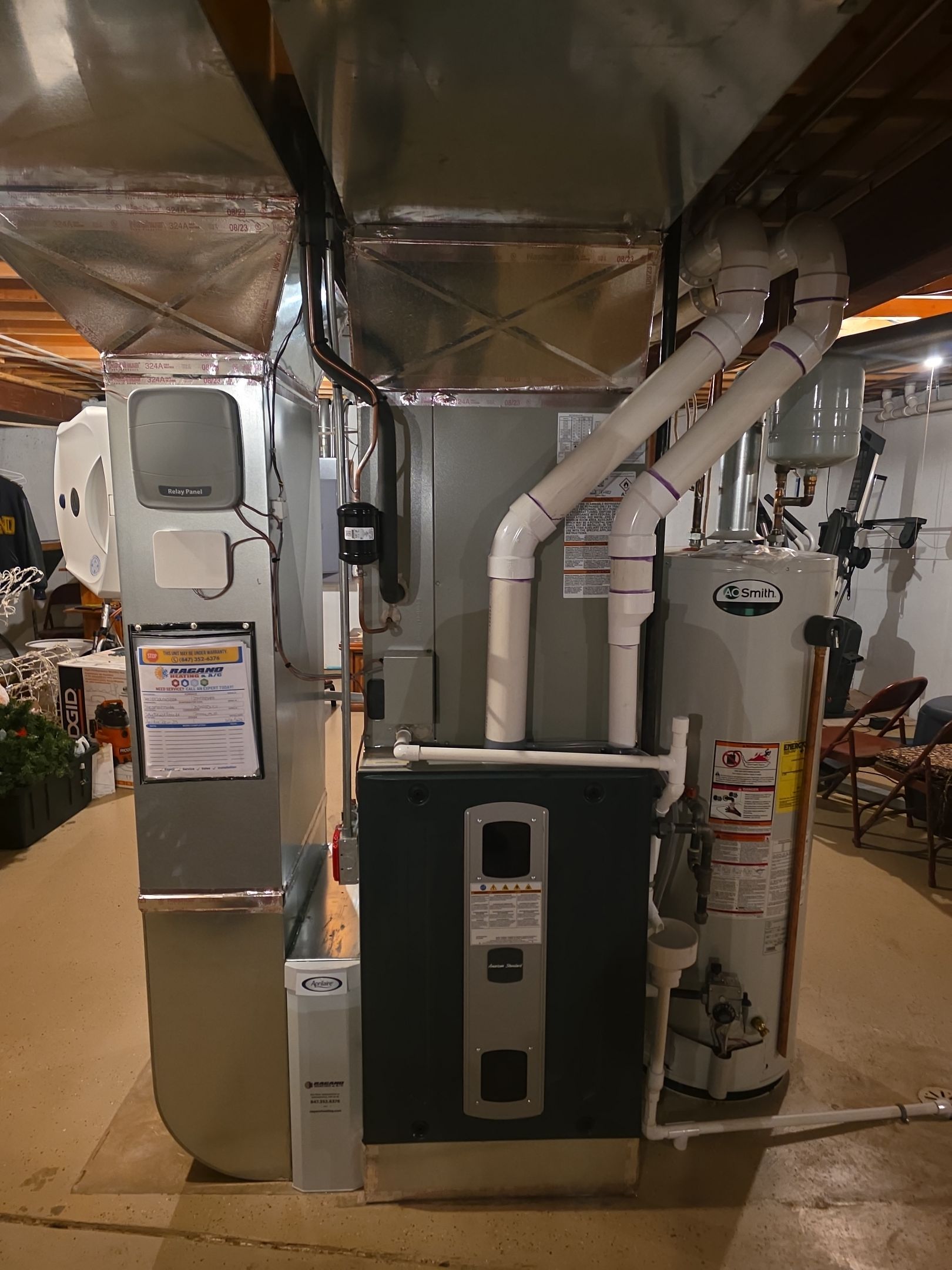 5 Ton American Standard Dual Fuel System by Ragano Heating & Air Conditioning Inc