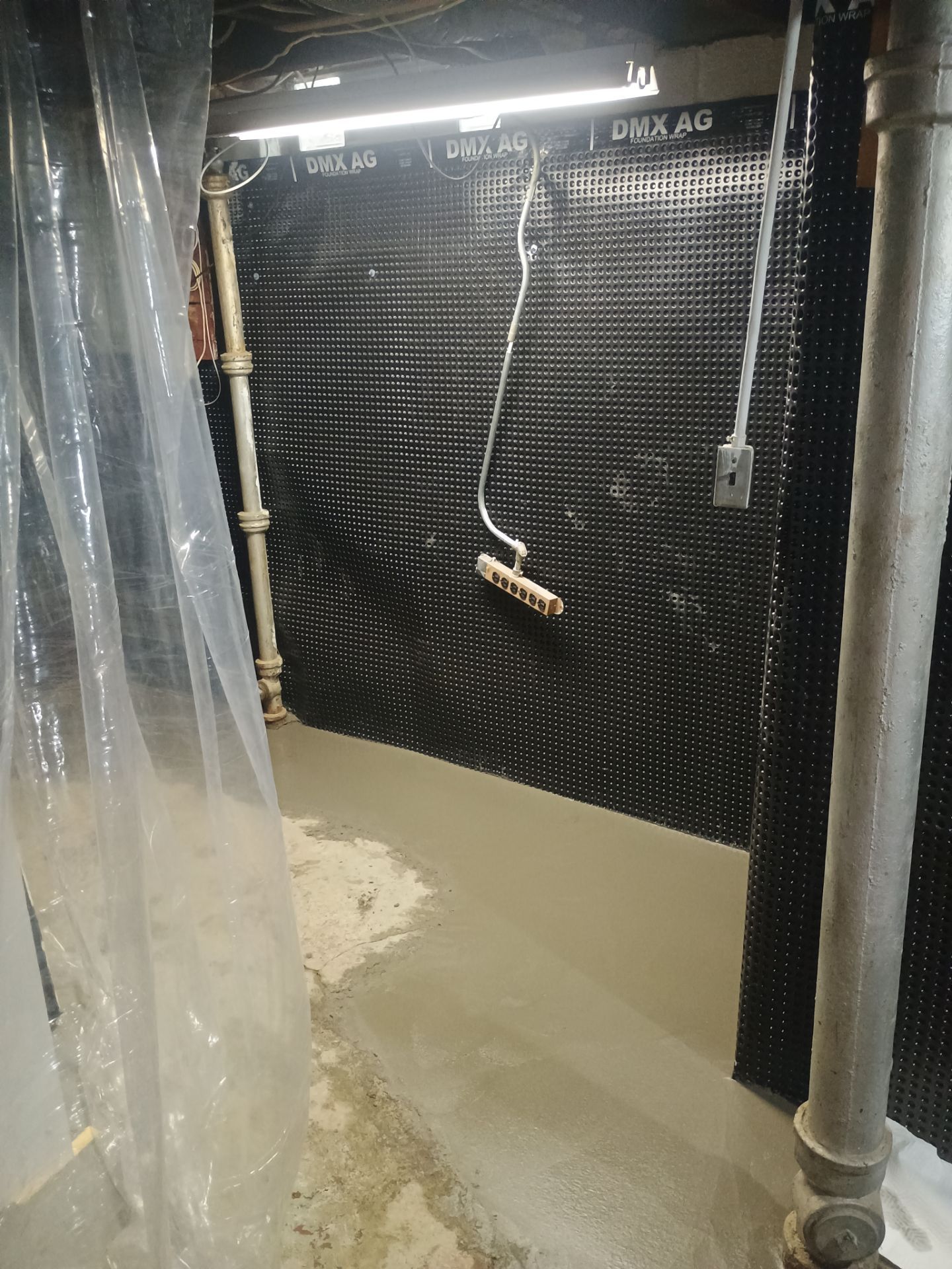 Interior Drain Tile & Yard French Drain in St. Paul, MN by Waterproofing Northeast