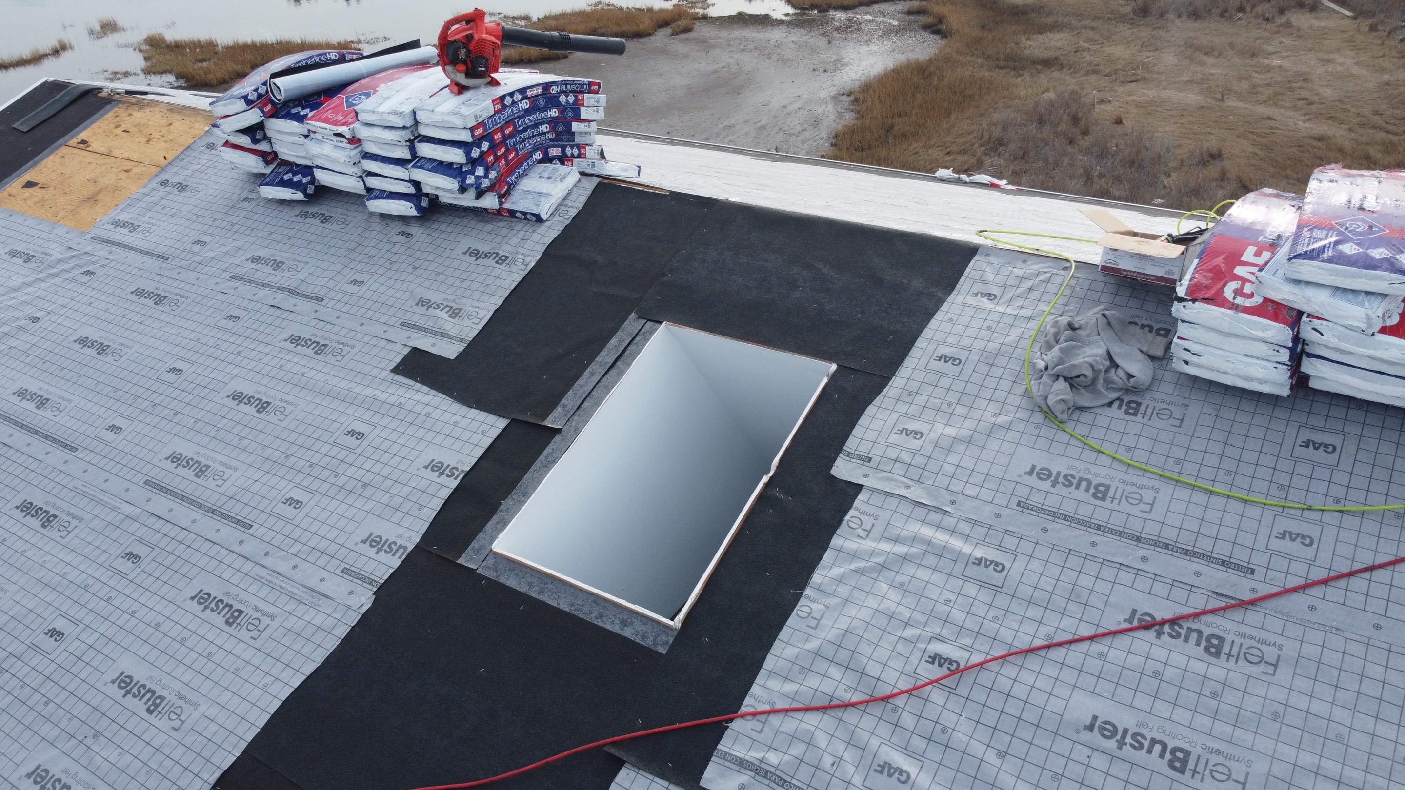 Residential Roofing Installation using GAF Timberline HDZ by Matter Construction, LLC