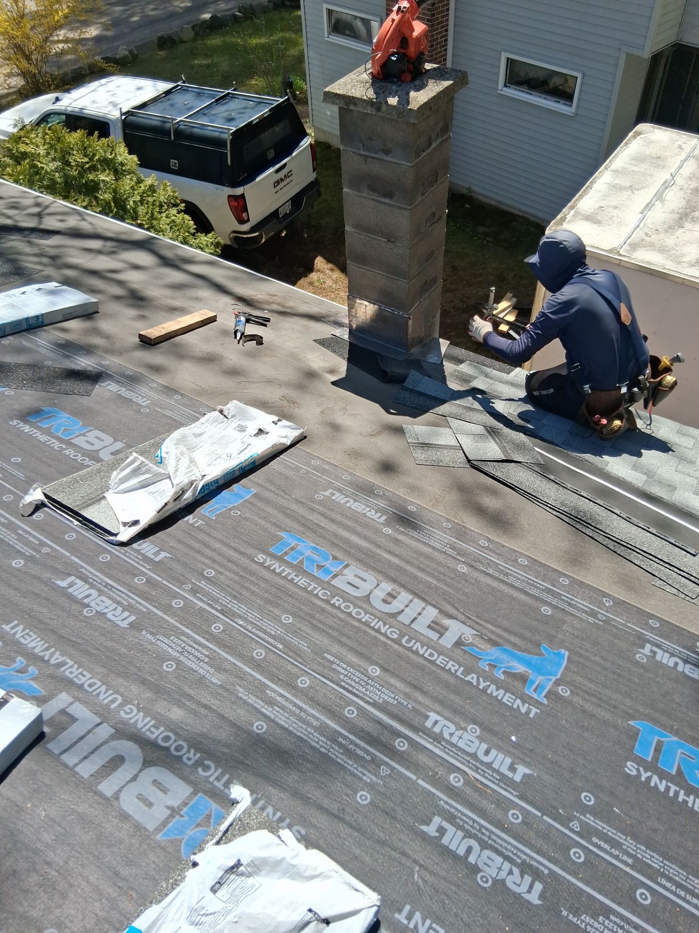 Full Residential Roof Replacement with IKO Dynasty Shingles in Acton by Tall pine roofing