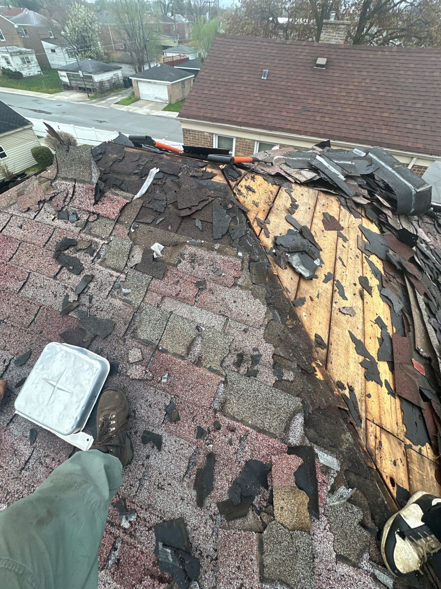 Roof Replacement by hail  by Just Brilliant Restoration JBR