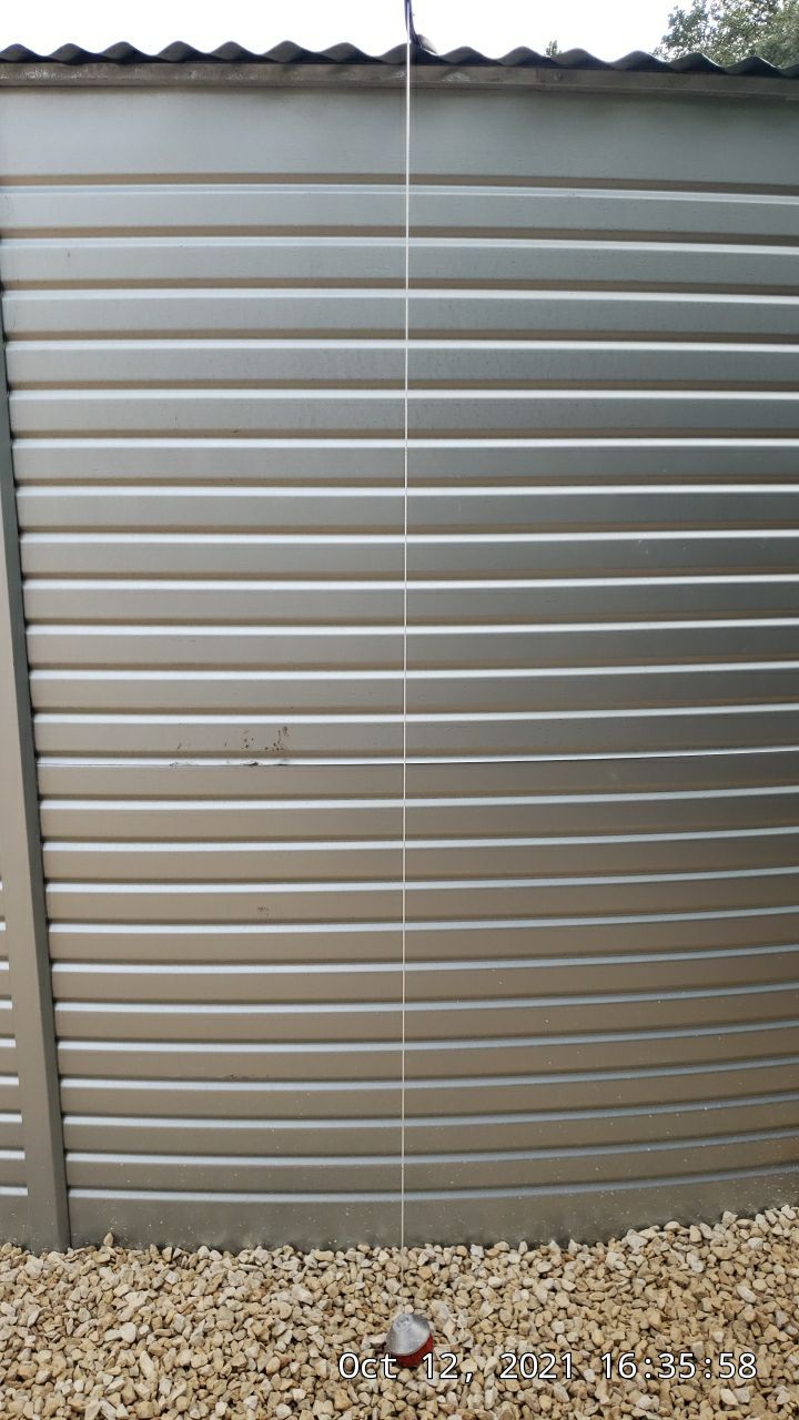 Major Addition using Pioneer XLR 30/2 ZN - 40K water tank by Hill Country Rain Water