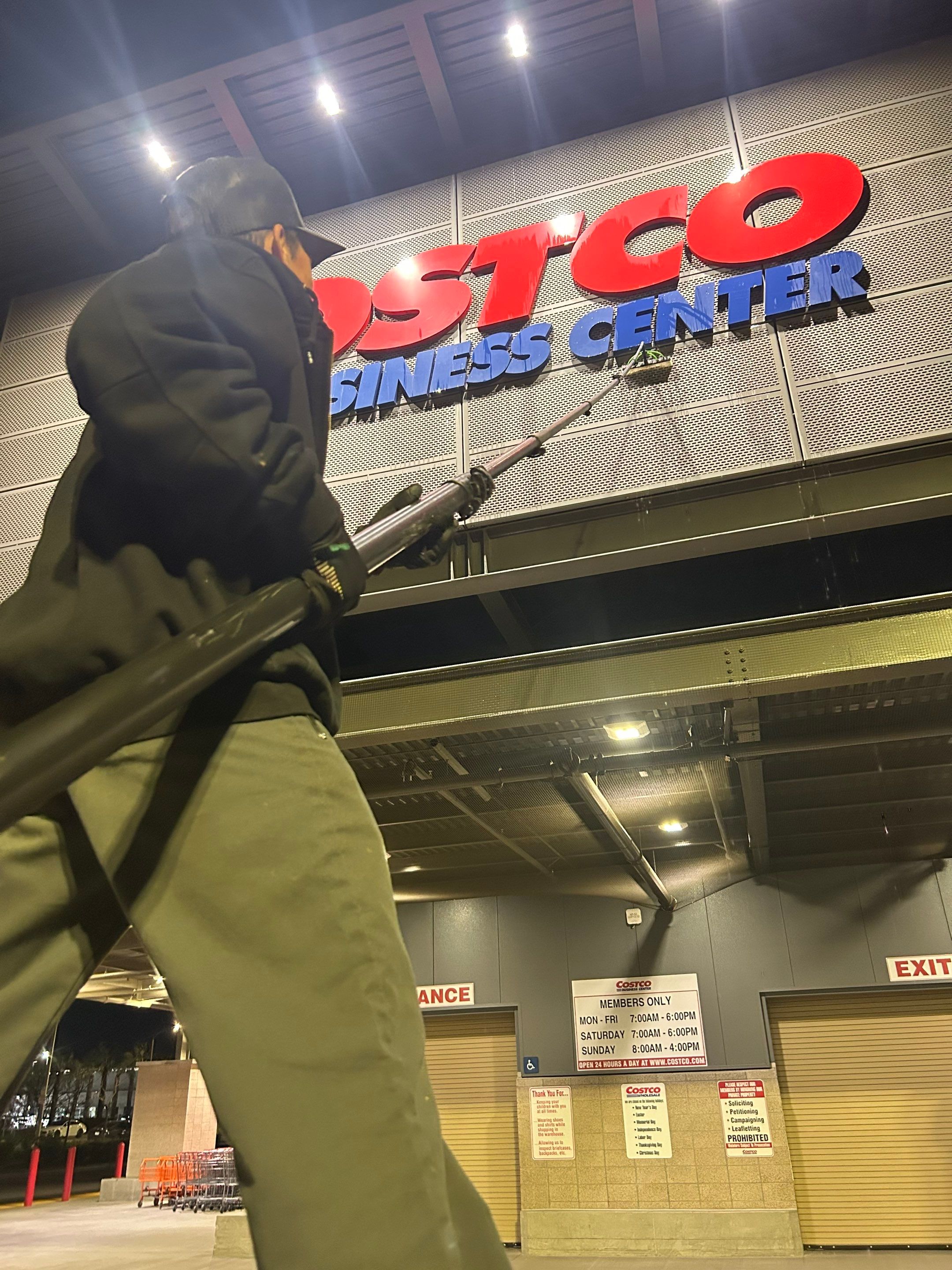 Costco Business Center by Pirate Pete’s Power Washing