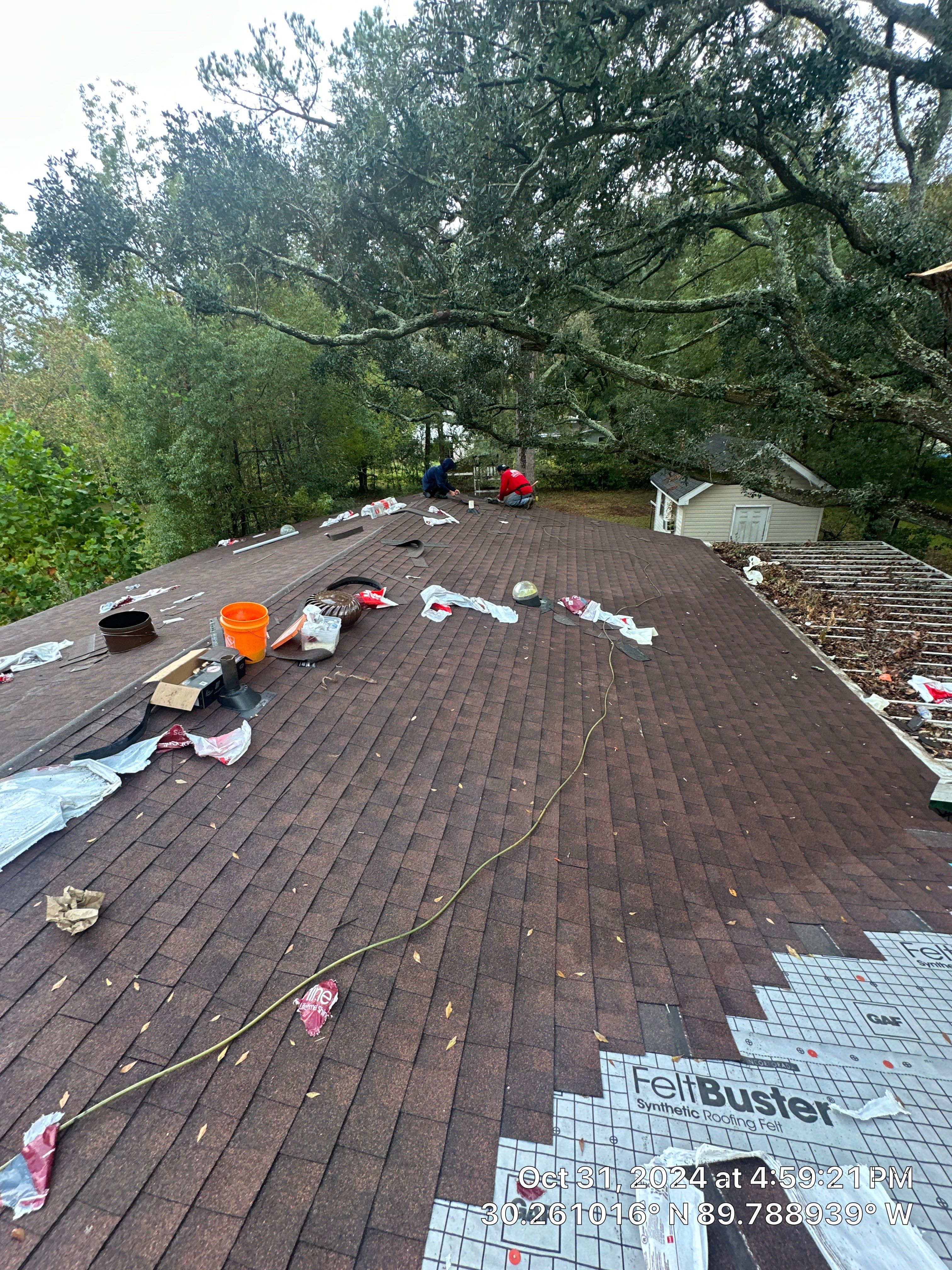 Roof Replacement in Slidell by HDS Contractors