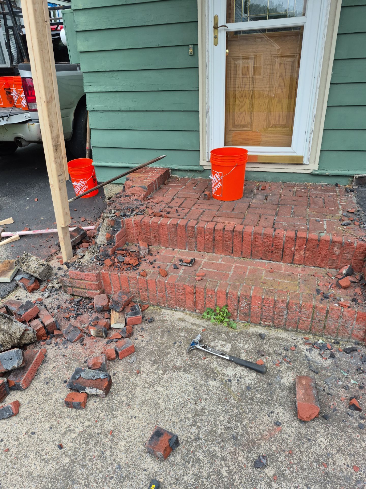 Small Porch Update by Case Construction