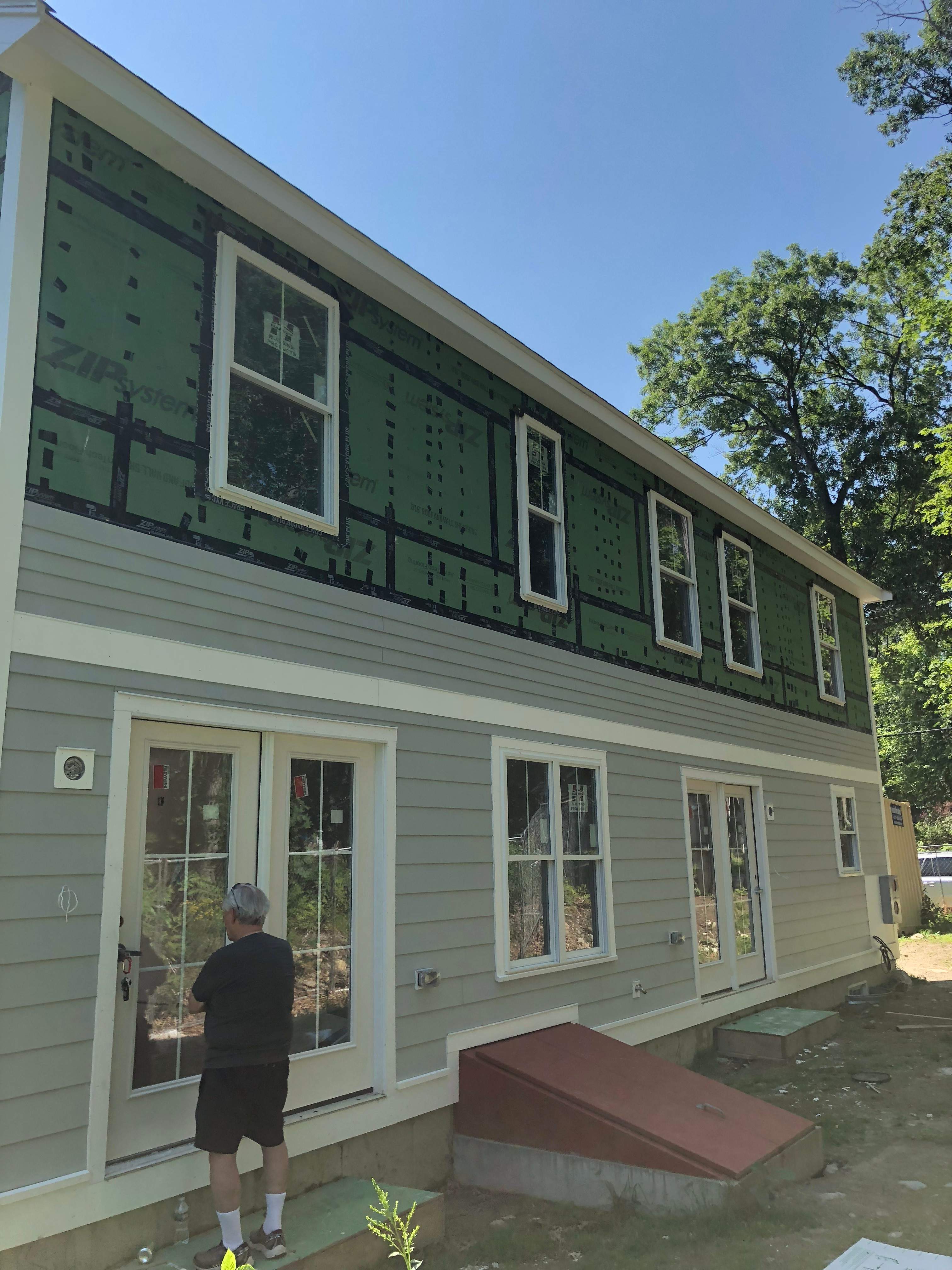 Siding Installation using James Hardie by UBrothers Construction
