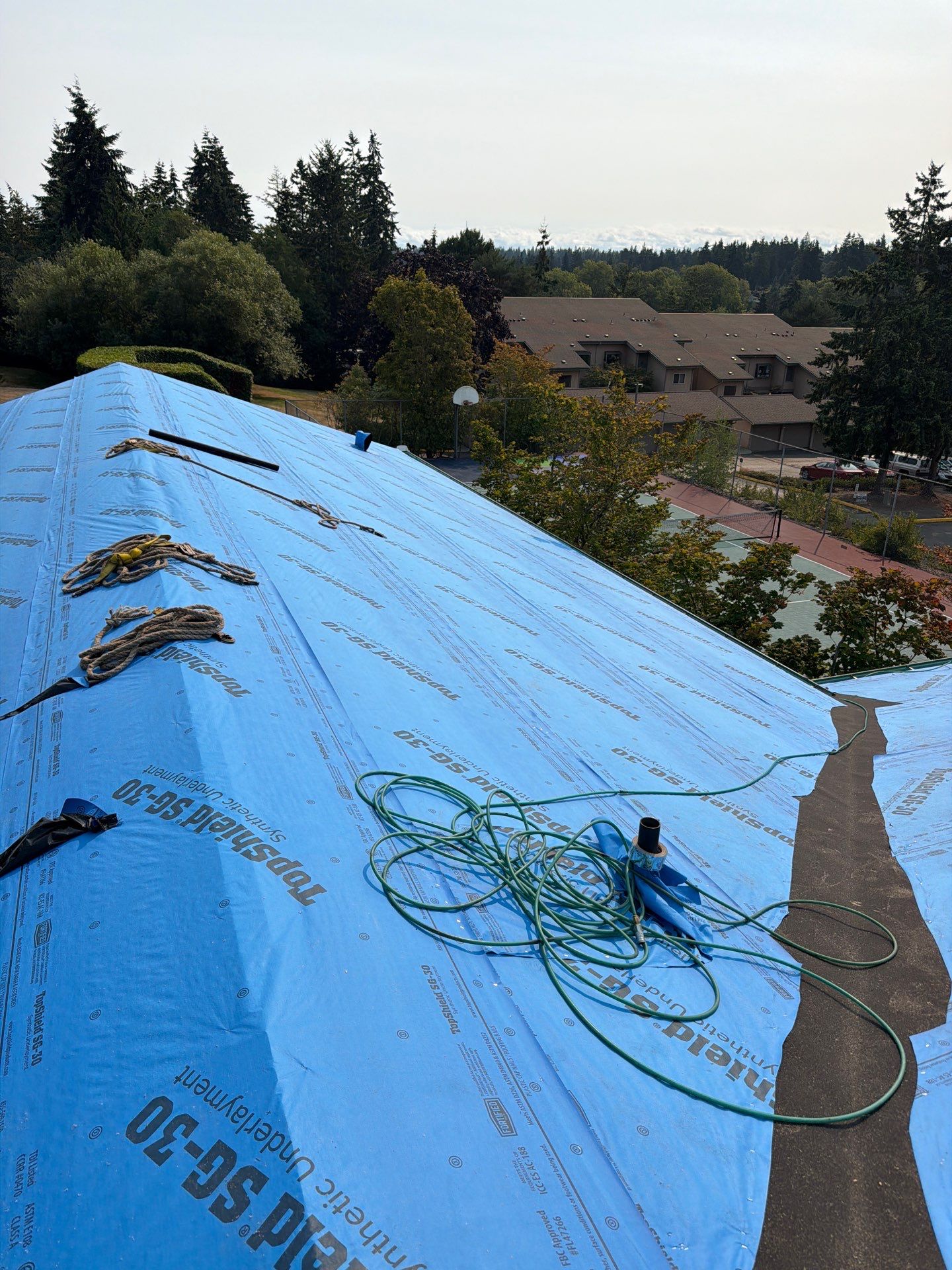 Residential Roofing Installation using GAF HDZ Shingles by Roofing Formula LLC