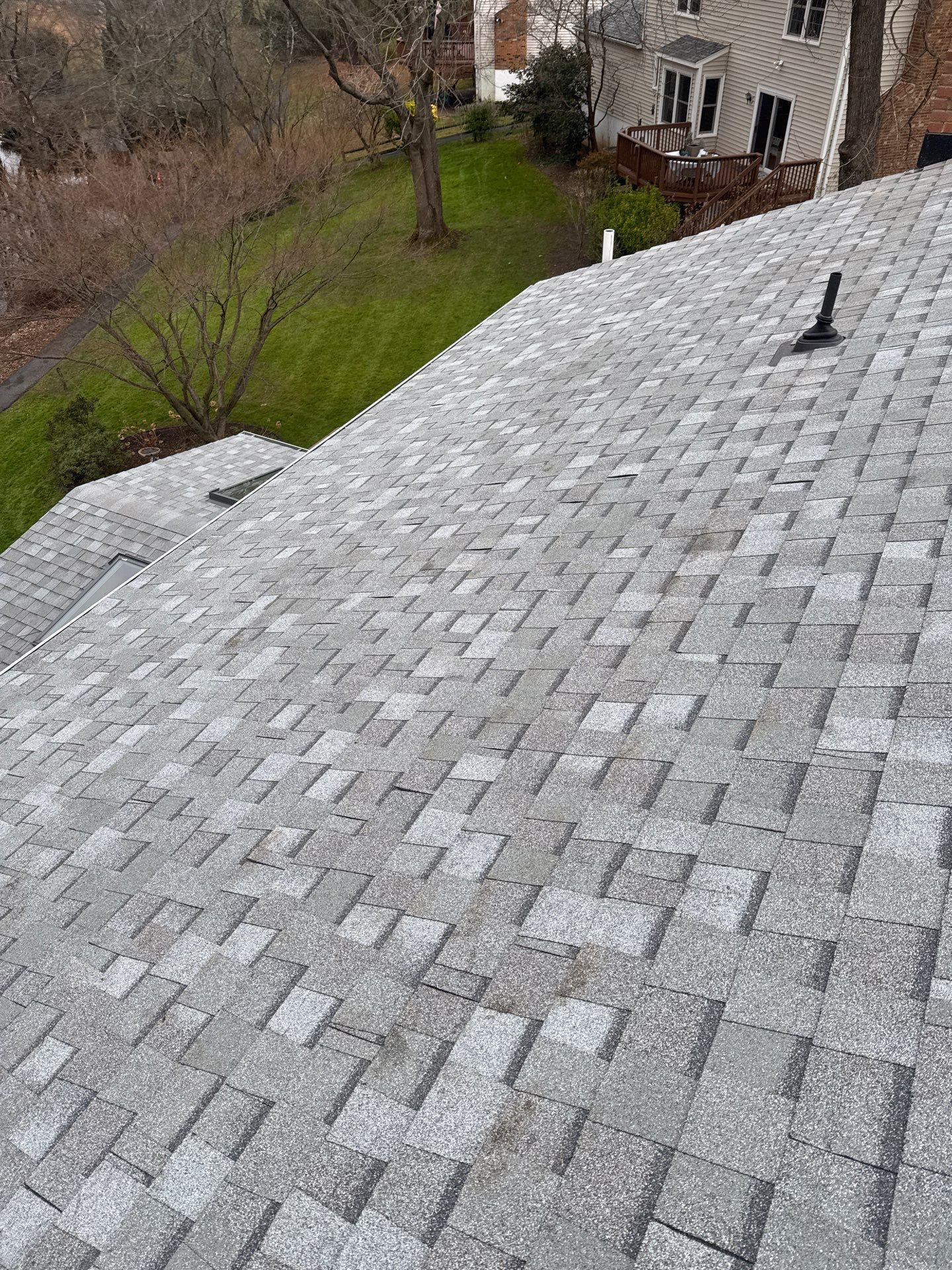 Burke: Residential Roof Replacement with CertainTeed Landmark Pro in Max Def Cobblestone by RM Banning, Inc.