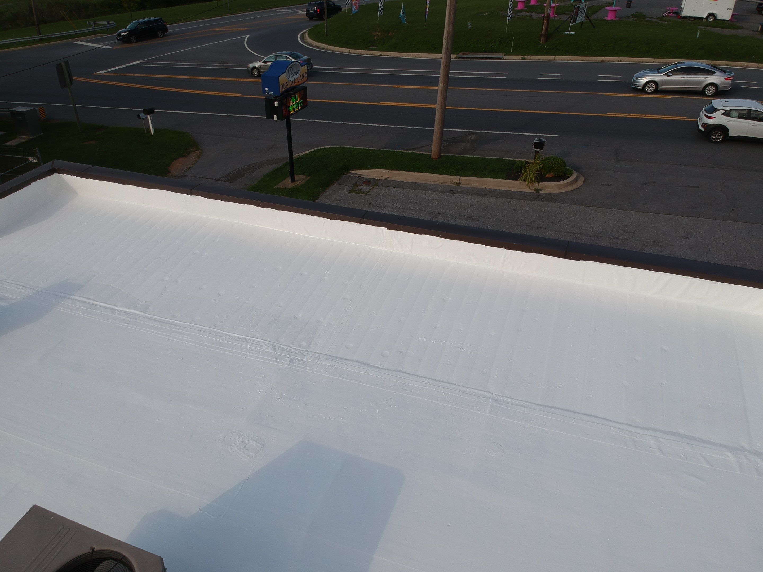 Silicone Roof Coating in Manchester, MD • Premier Dental by Seipp Roofing, LLC