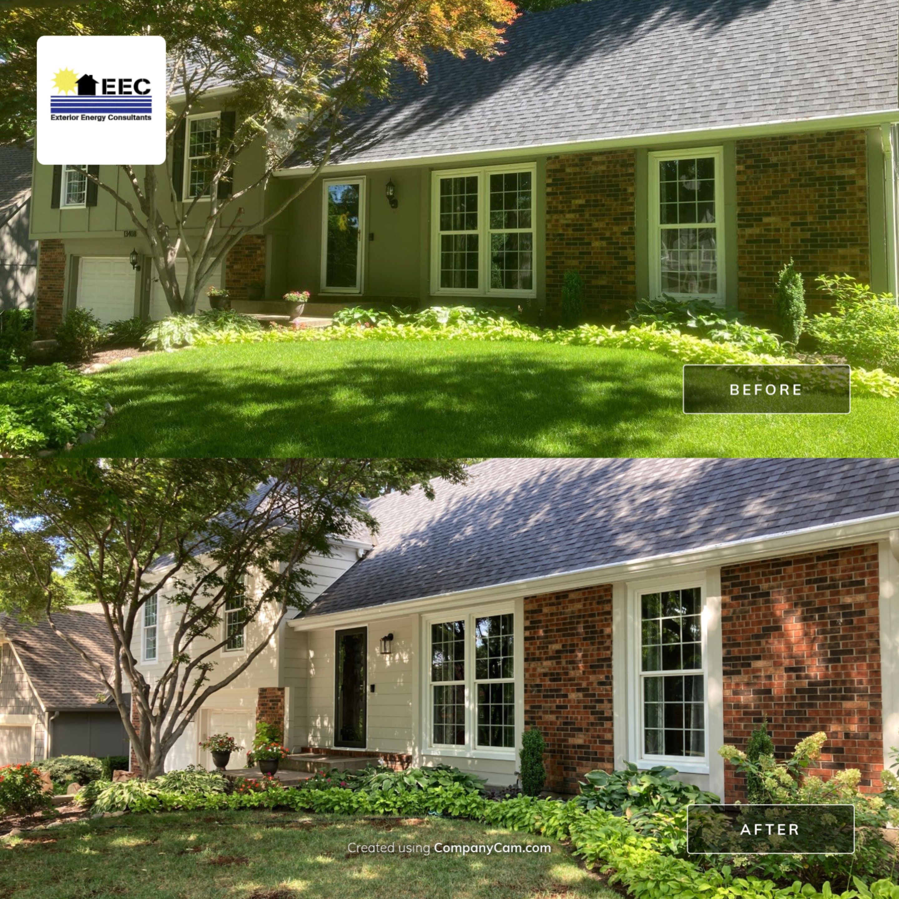 Siding Installation using James Hardie by EEC  Windows, Siding & Roofing 
