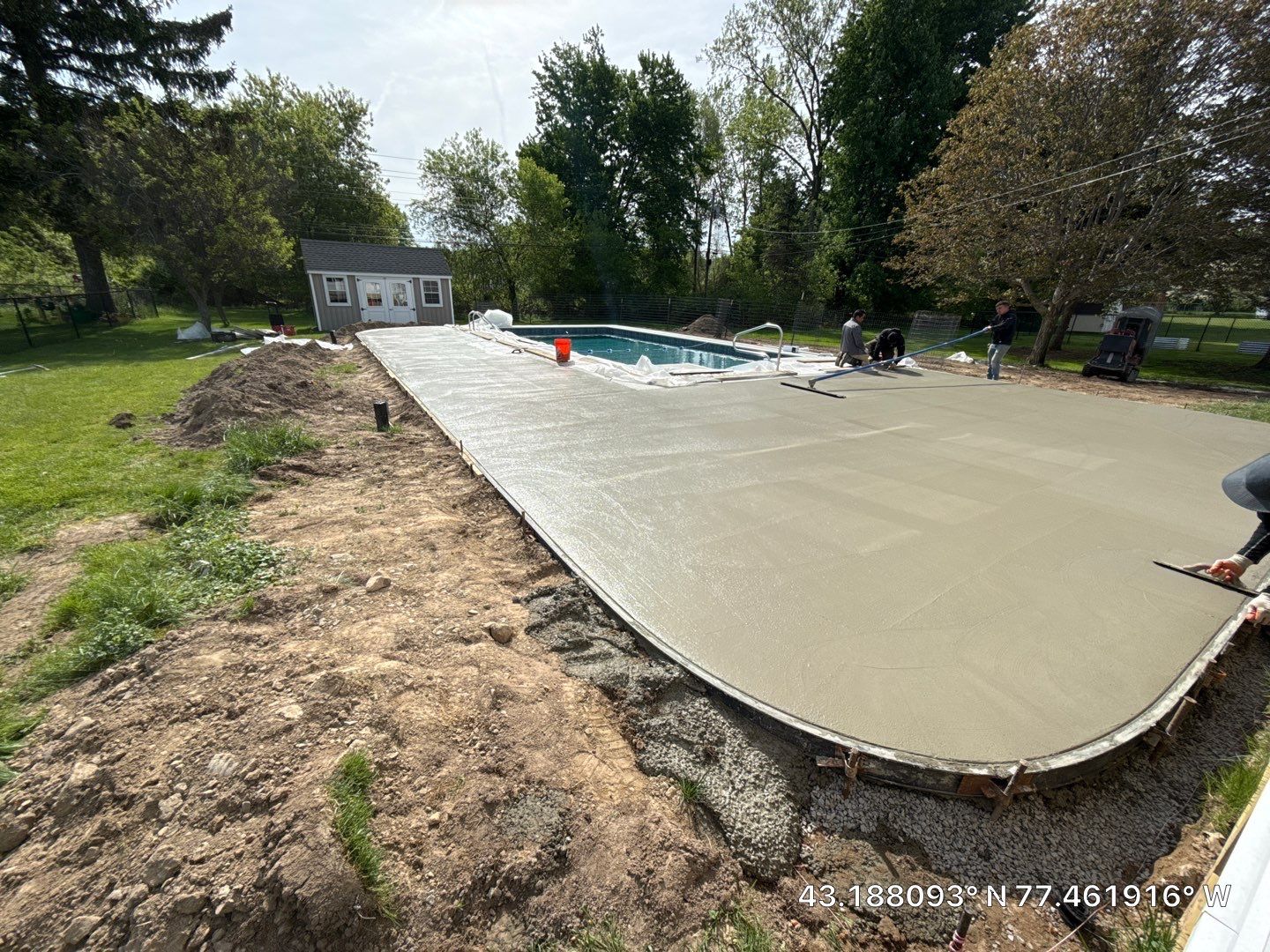 Bagari Willow Garage Coating by NG Masonry & Construction LLC