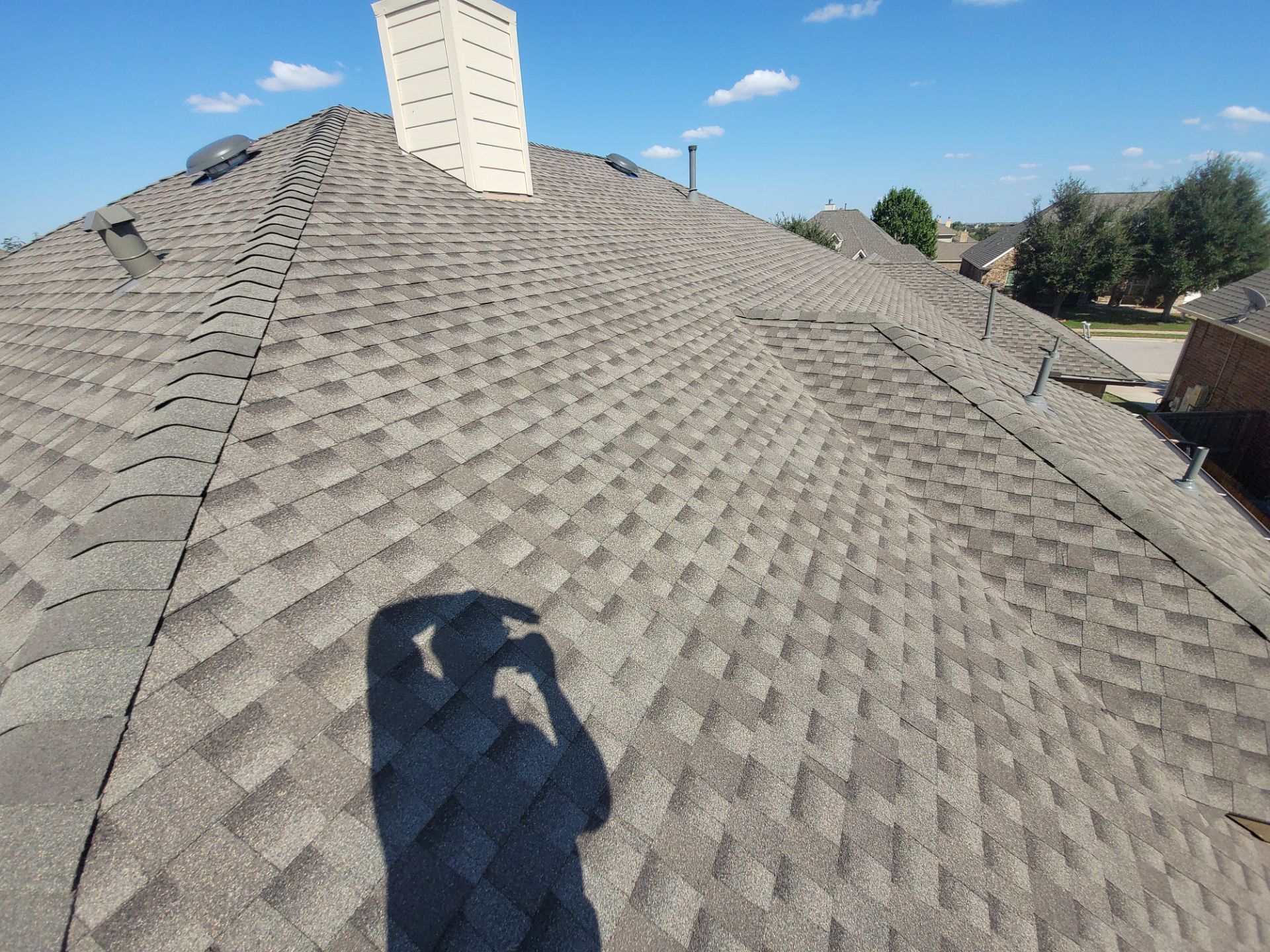 GAF Timberline HDZ with Z-Ridge, weathered wood by Oakwood Roofing and Construction, LLC